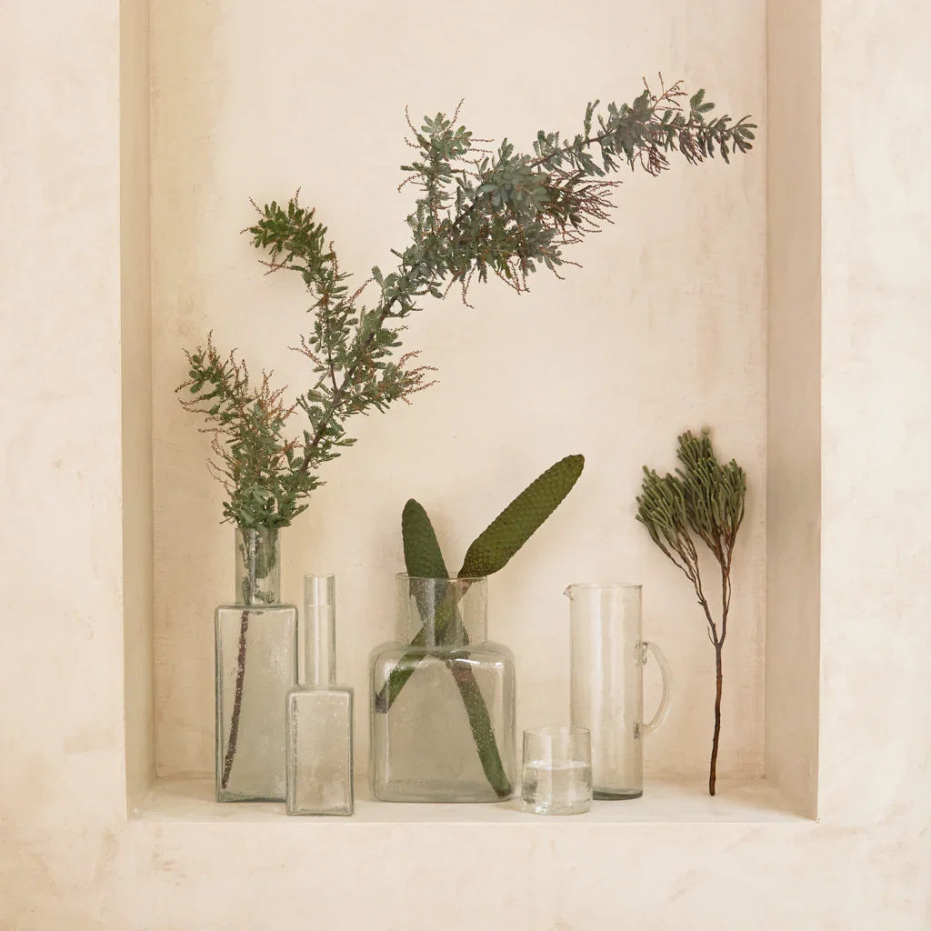 Veli Glas Vase Transparent