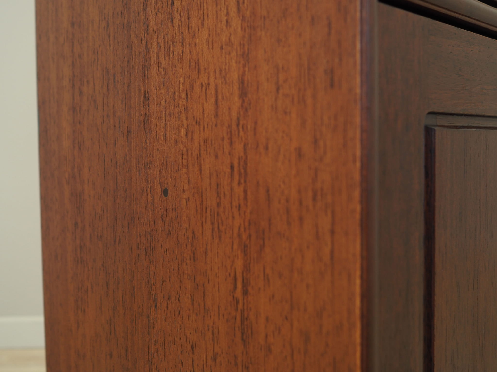 Mahogany Vitrine 1970 Jahre