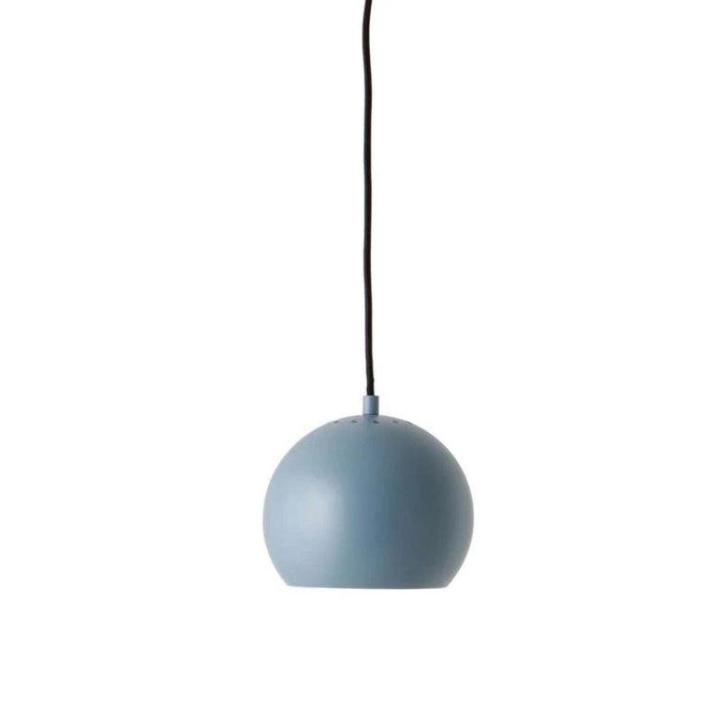 Ball Pendelleuchte Hellblau Ø18cm