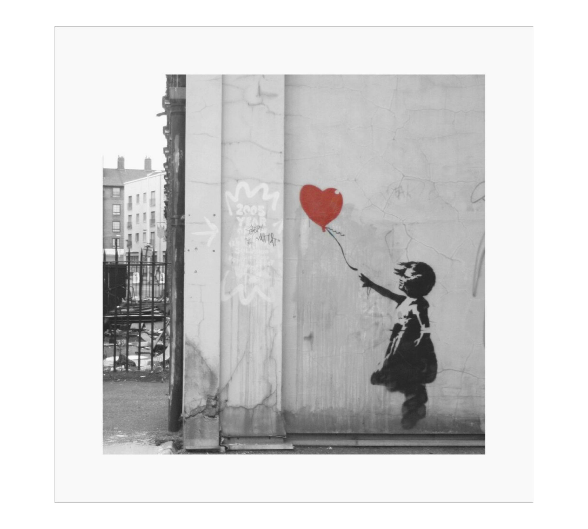 Vestry St - Banksy 40 x 40 cm