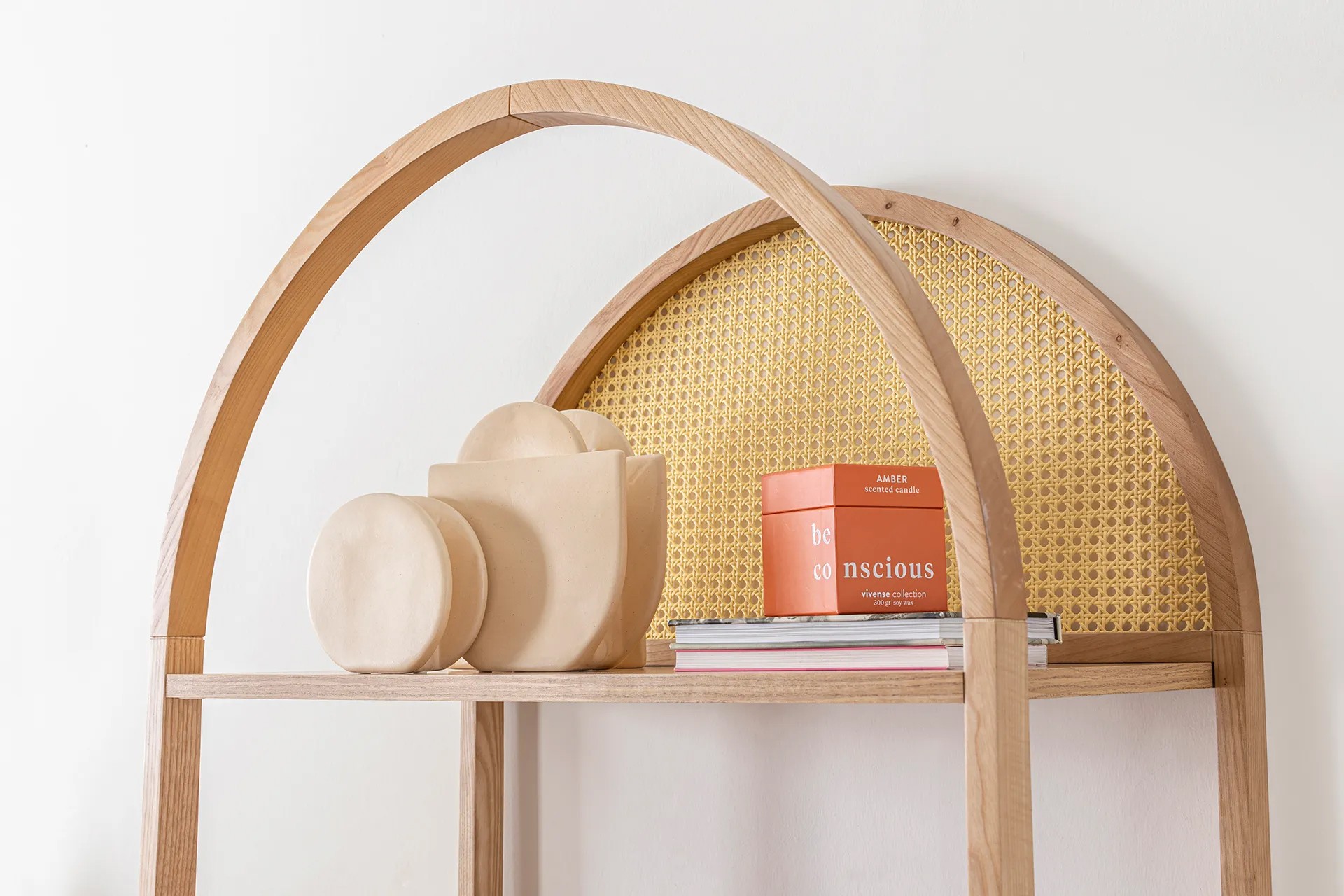 Bücherregal Holzfurnierfüsse 75cm x 182.5cm