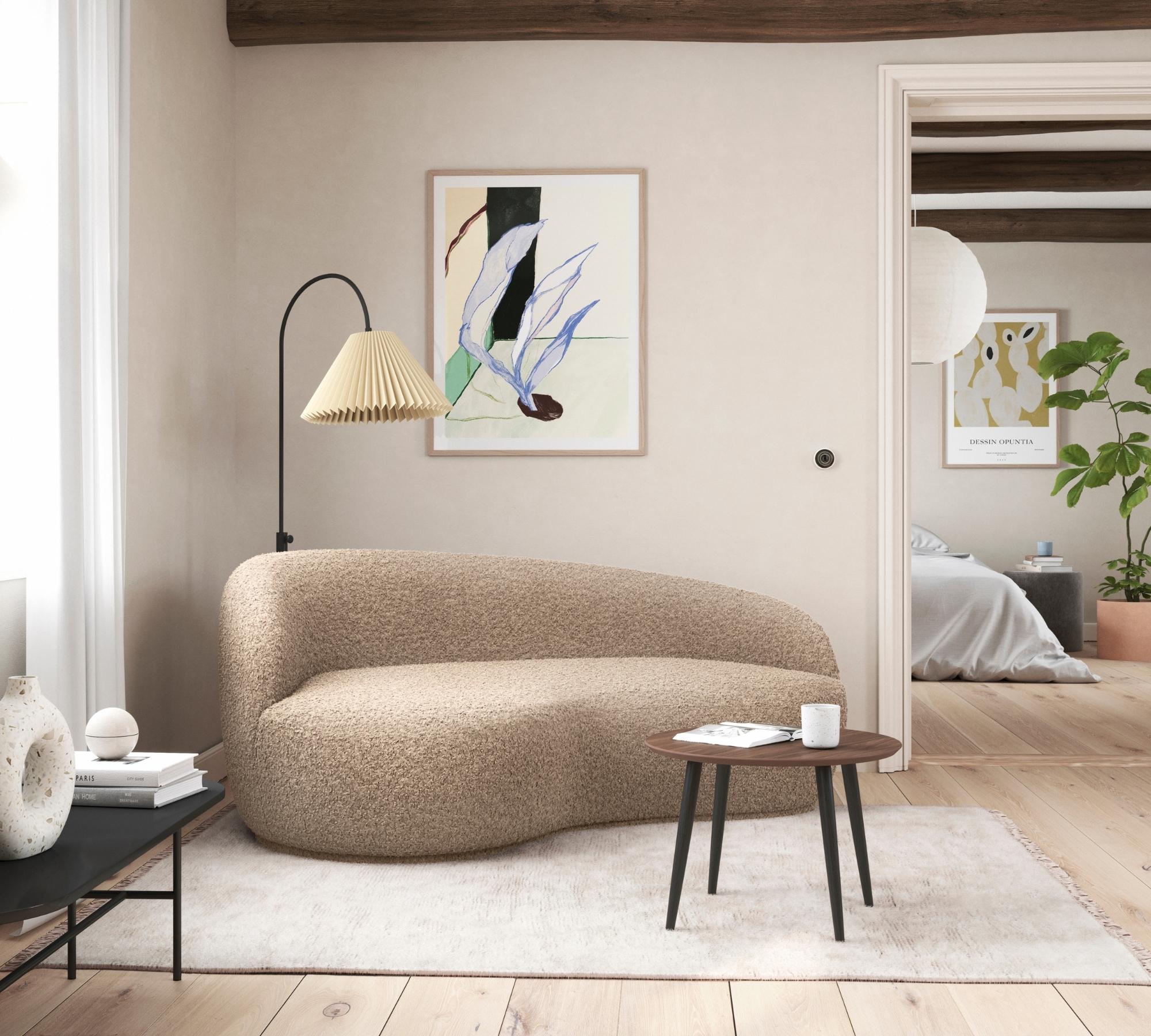 Rose Sofa 2,5-Sitzer Links Glore Mole