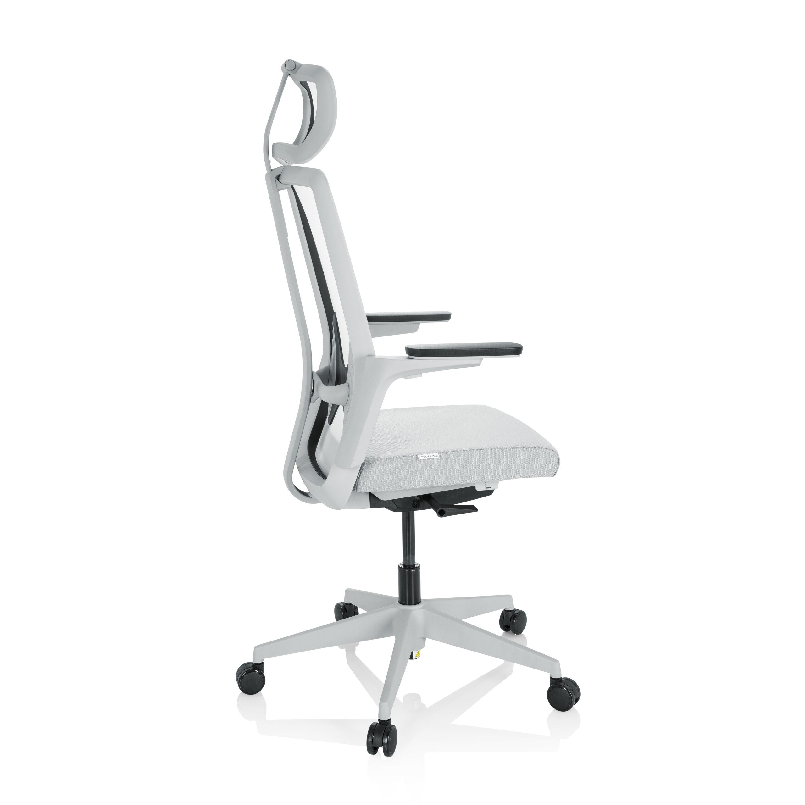 ARCEO W Bürostuhl Netzstoff Grau