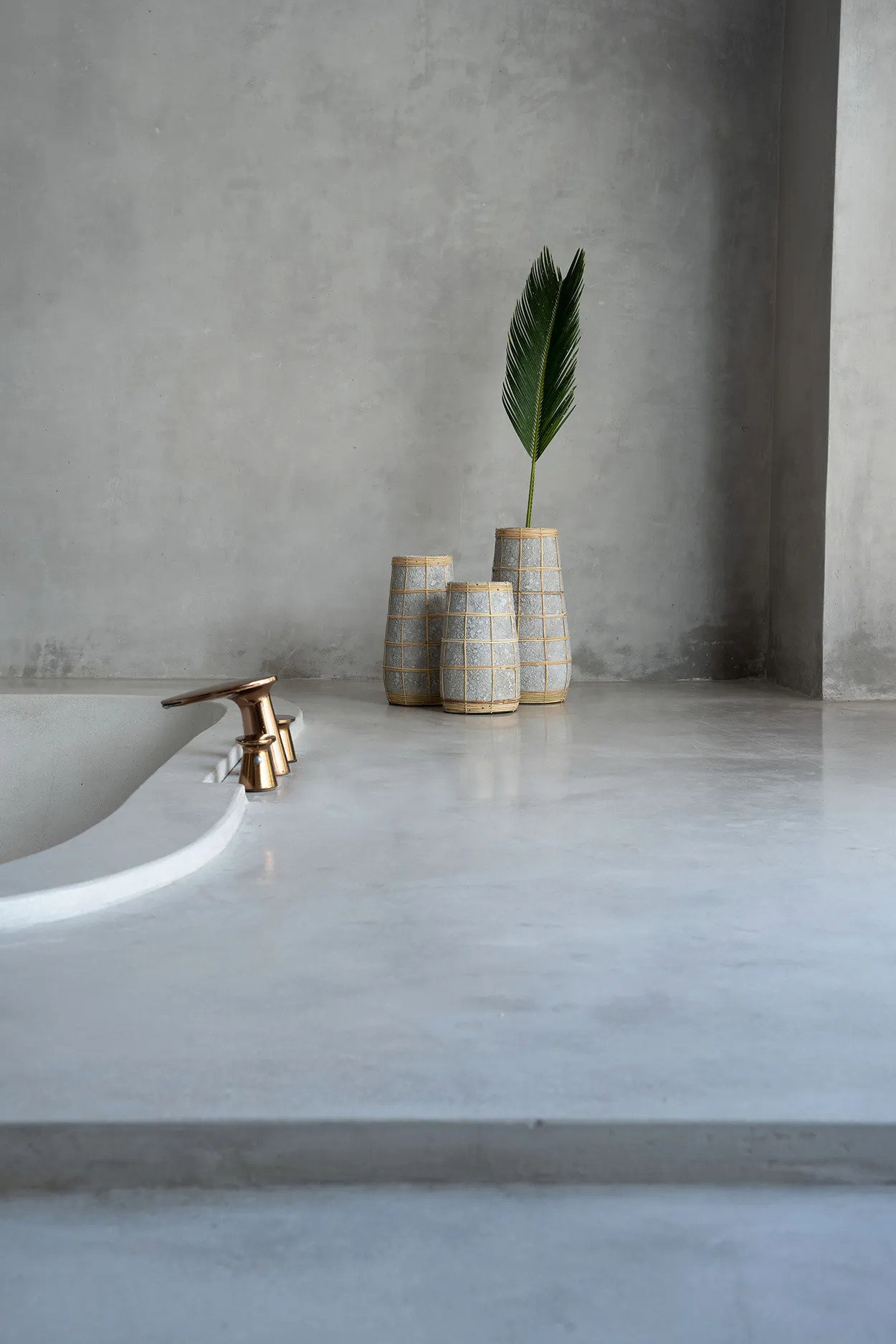 Cutie Vase Beton Natur