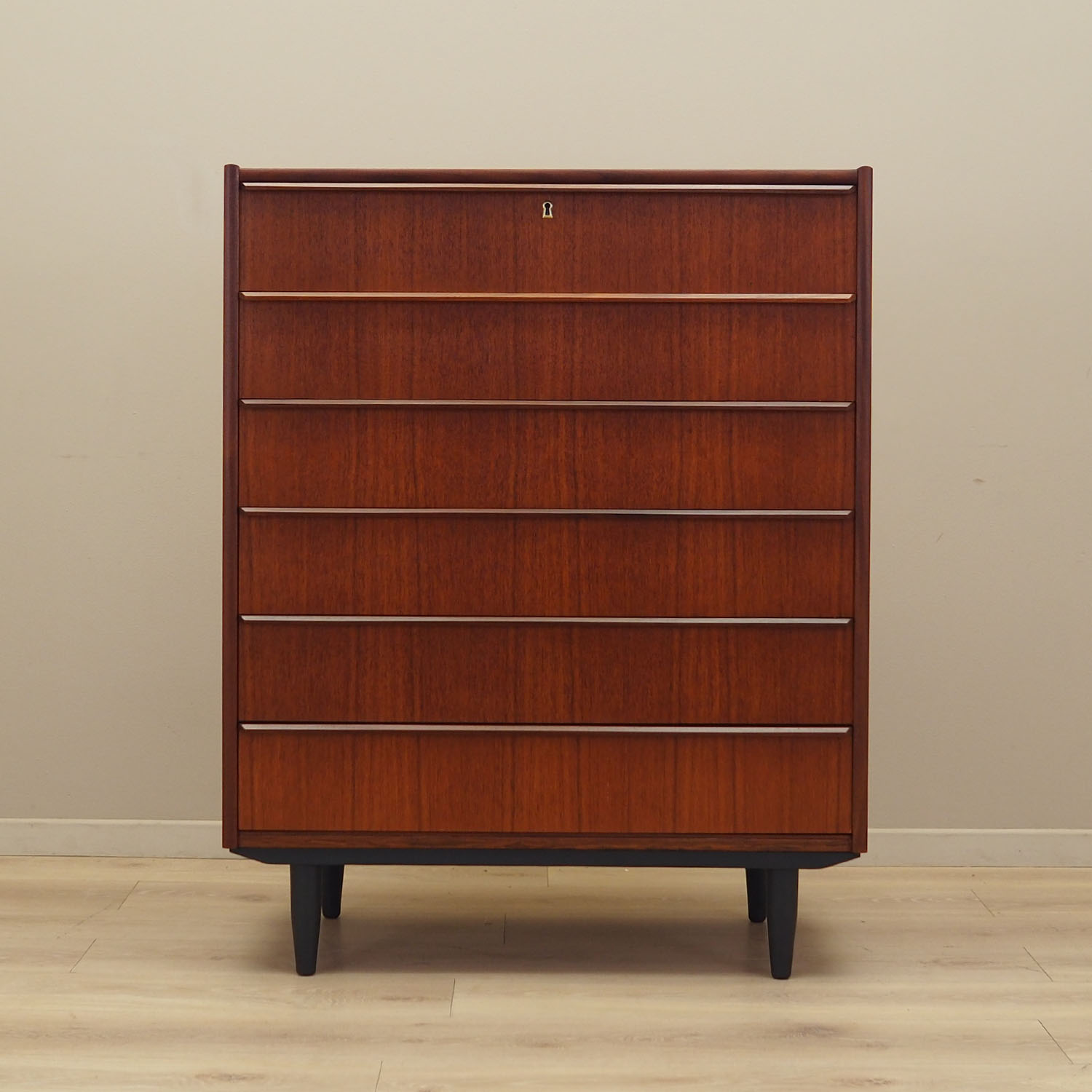Chest of drawers Teak wood 1970s