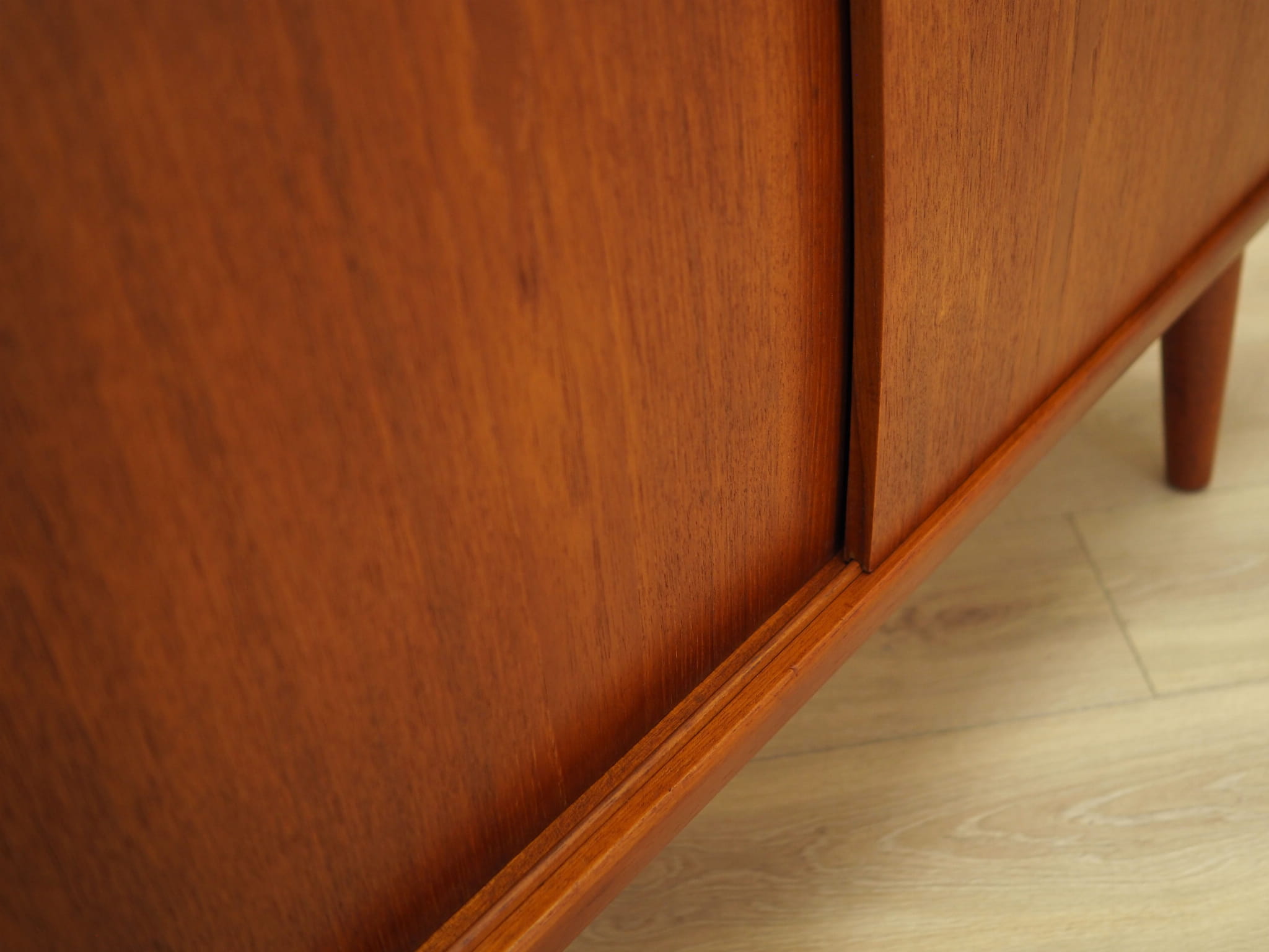 Vintage Sideboard Teakholz Braun 1970er Jahre