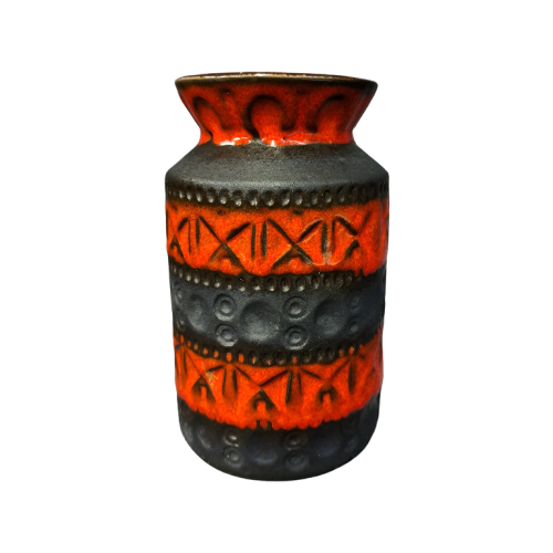 Vintage 603-14 Vase Keramik Orange