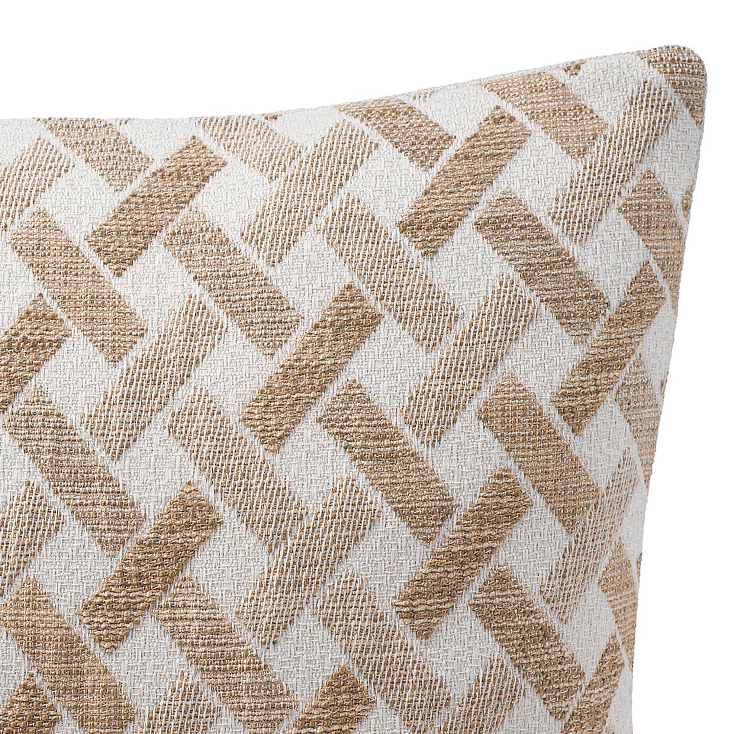 Dacapo Pillowcase Polyester Taupe 50 x 50 cm