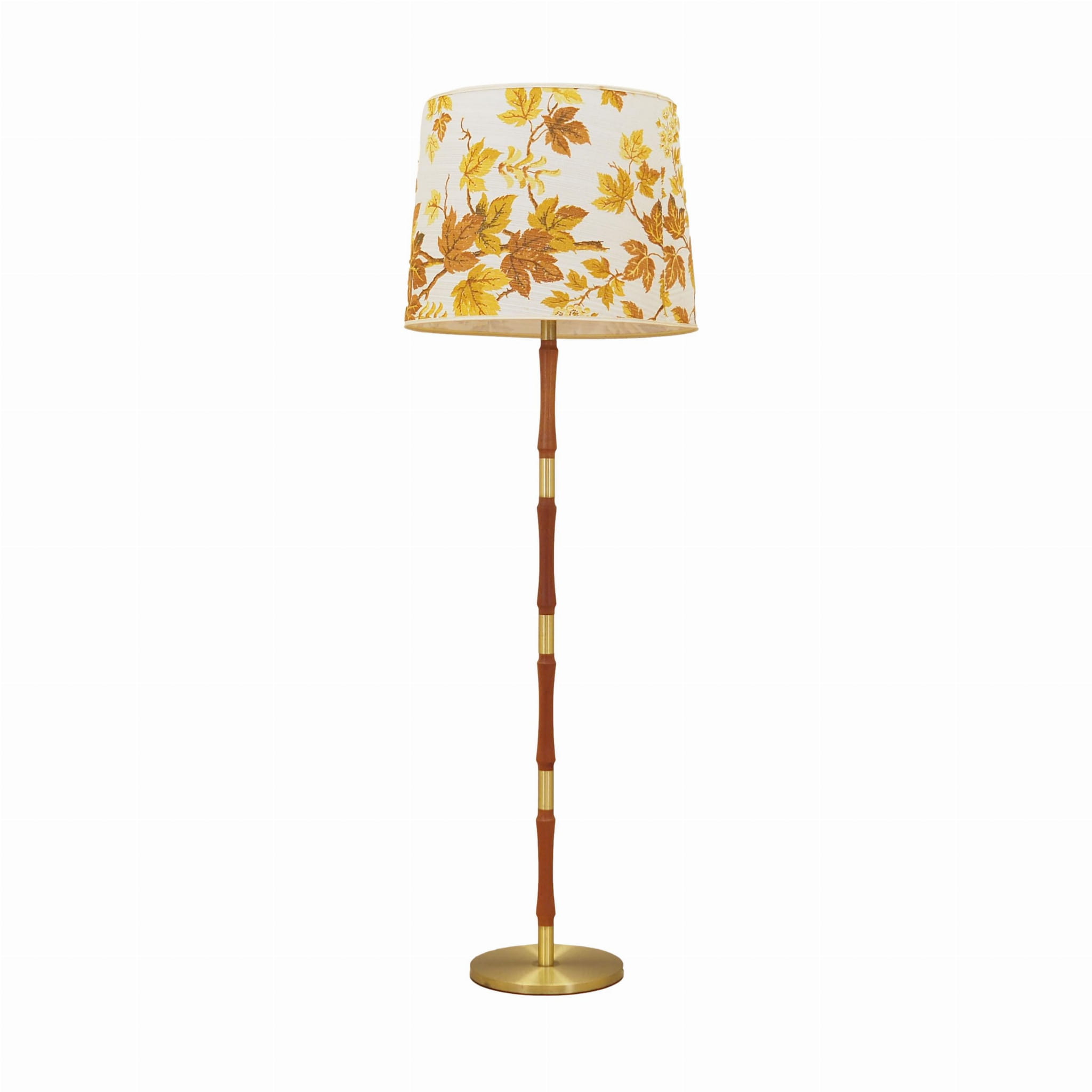 Floor lamp wood metal multicolor 1970s