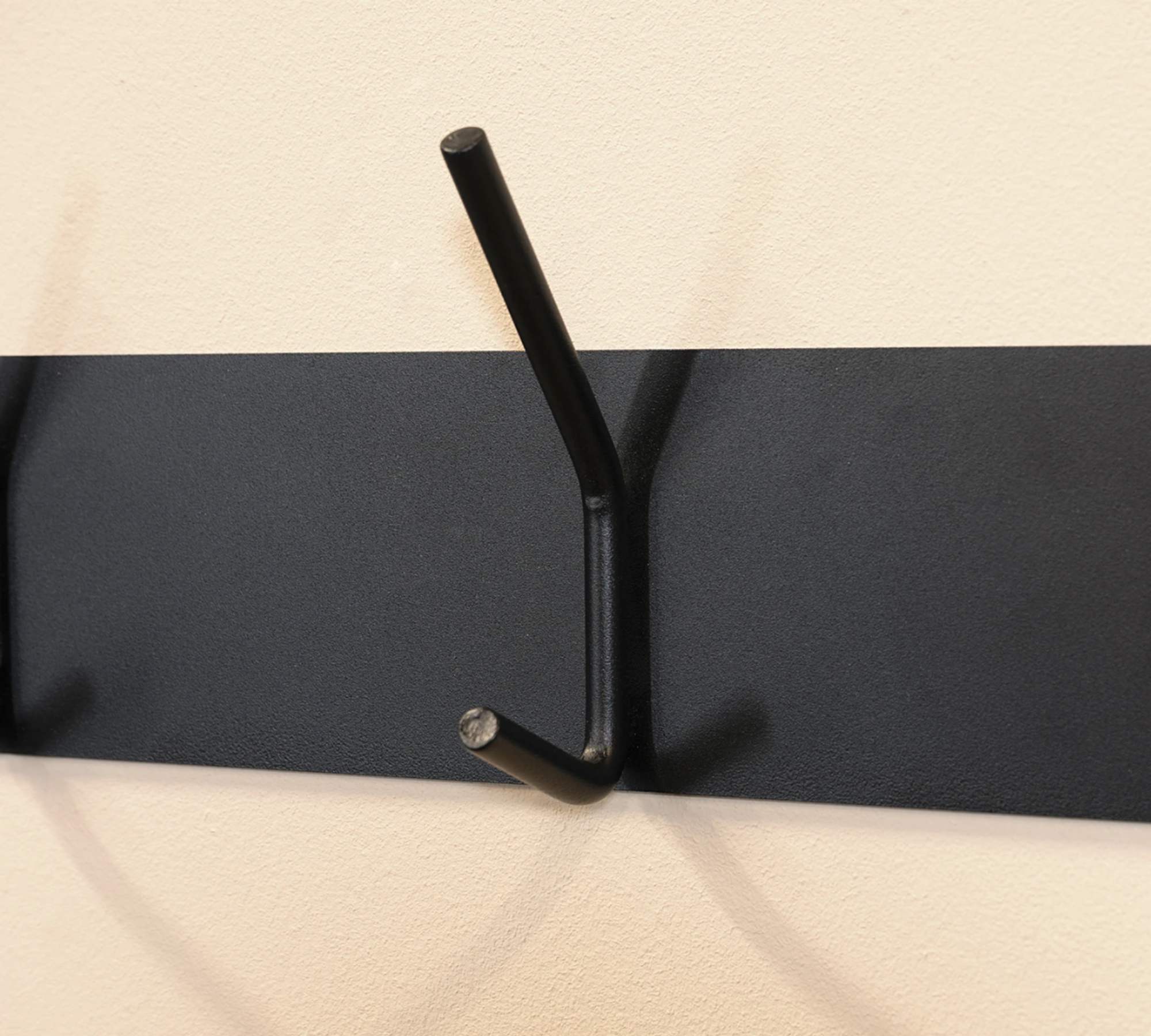 Coat rack Falcao Metal Black Width: 40 cm