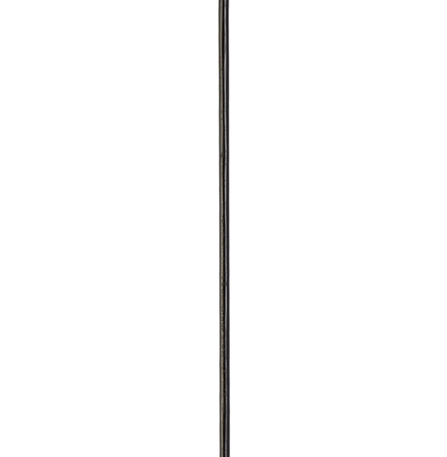 Squiggle Pendelleuchte Stahl Schwarz 1-flammig