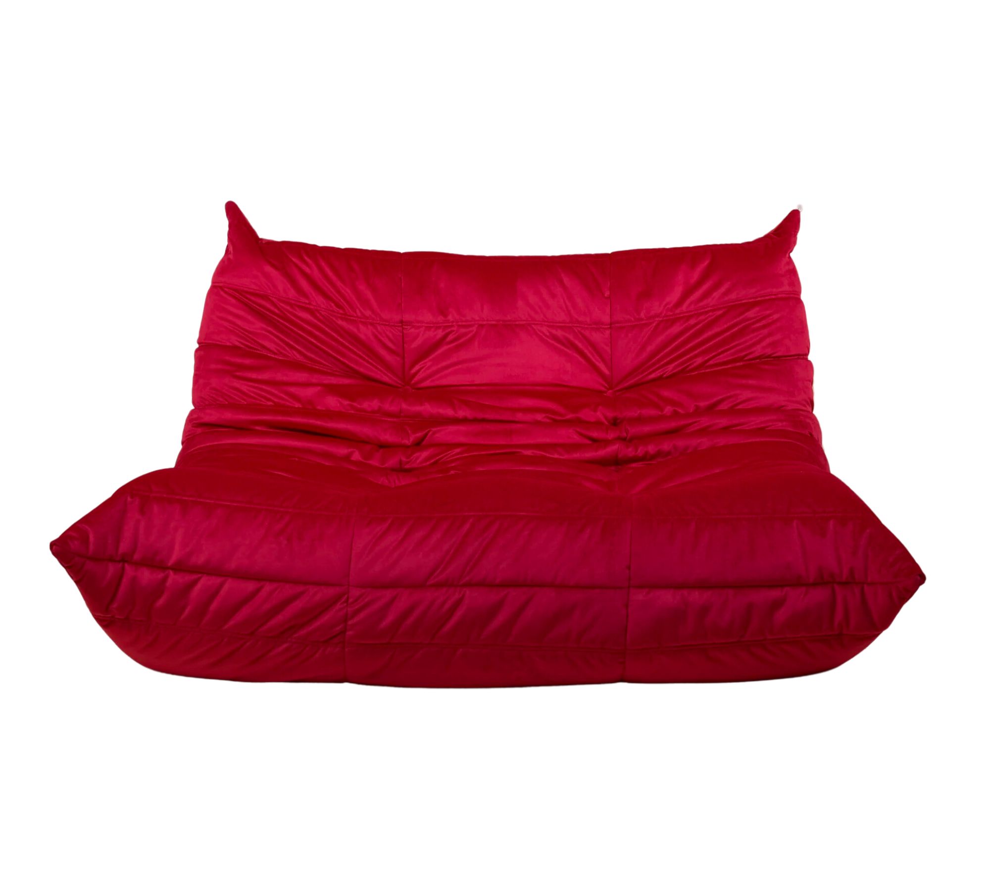 Togo Sofa 2-Sitzer Ligne Roset Rot