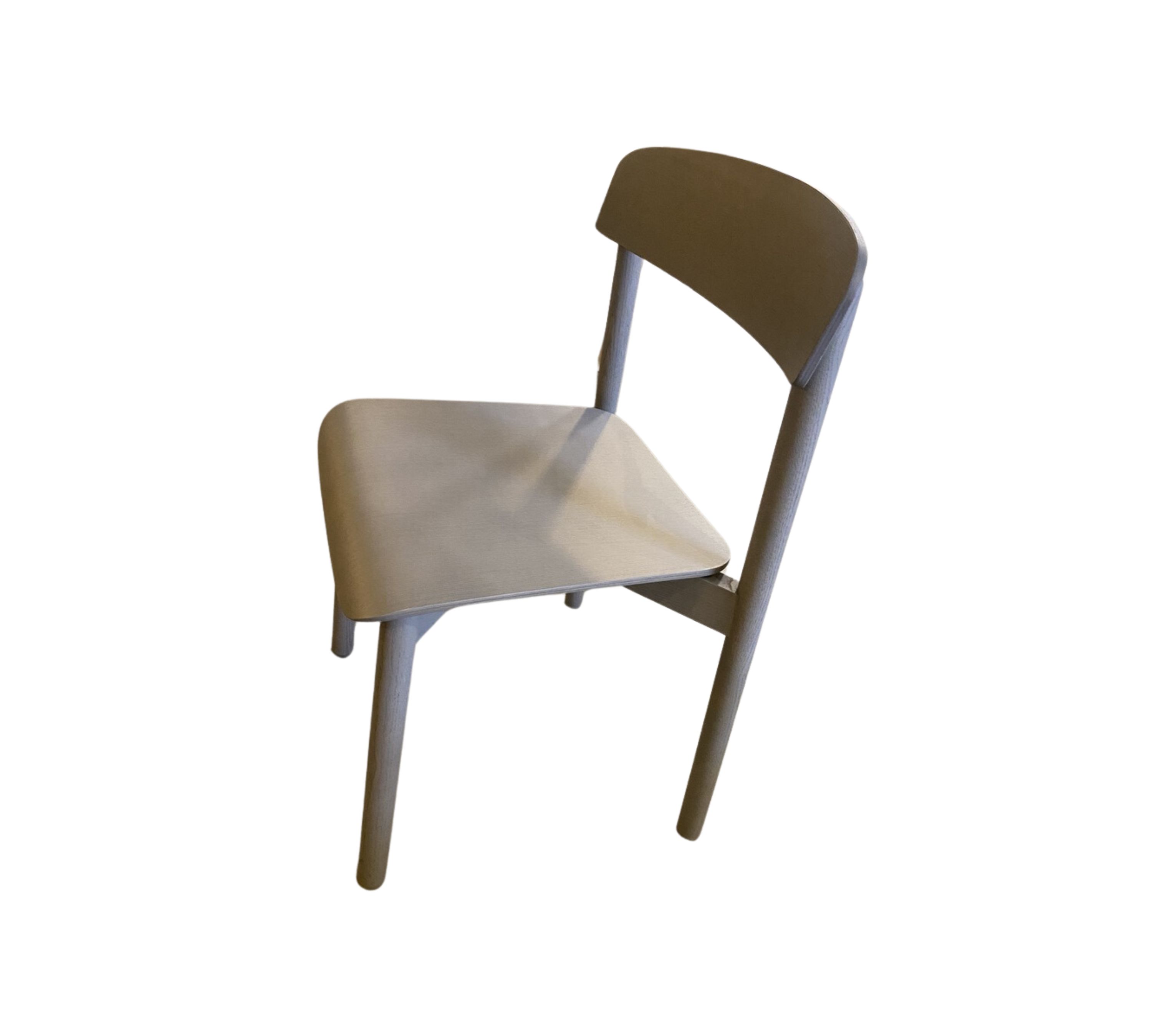 Profile Armchair Ash wood Grey