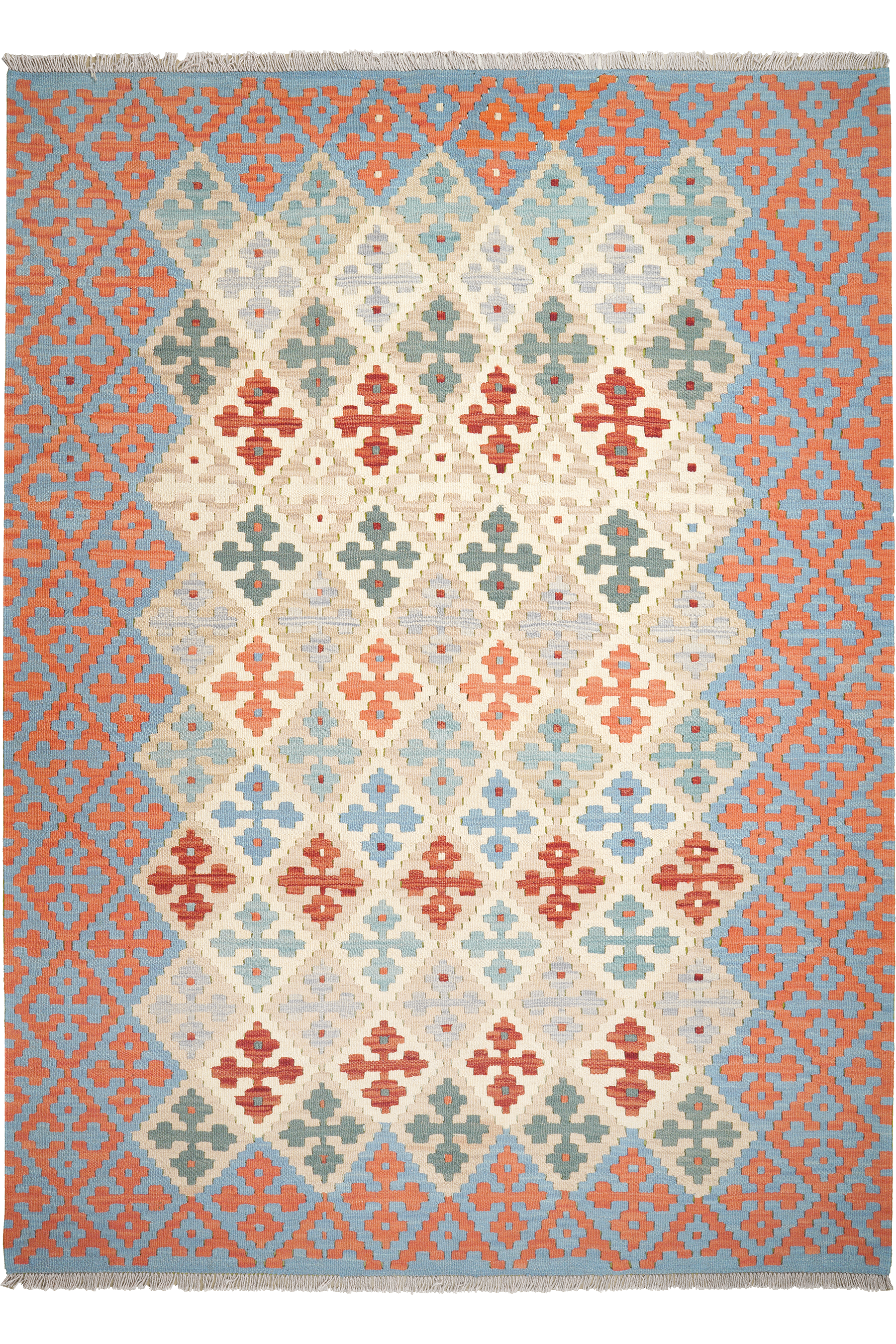 Kelim Gashgai Wolle Mehrfarbig