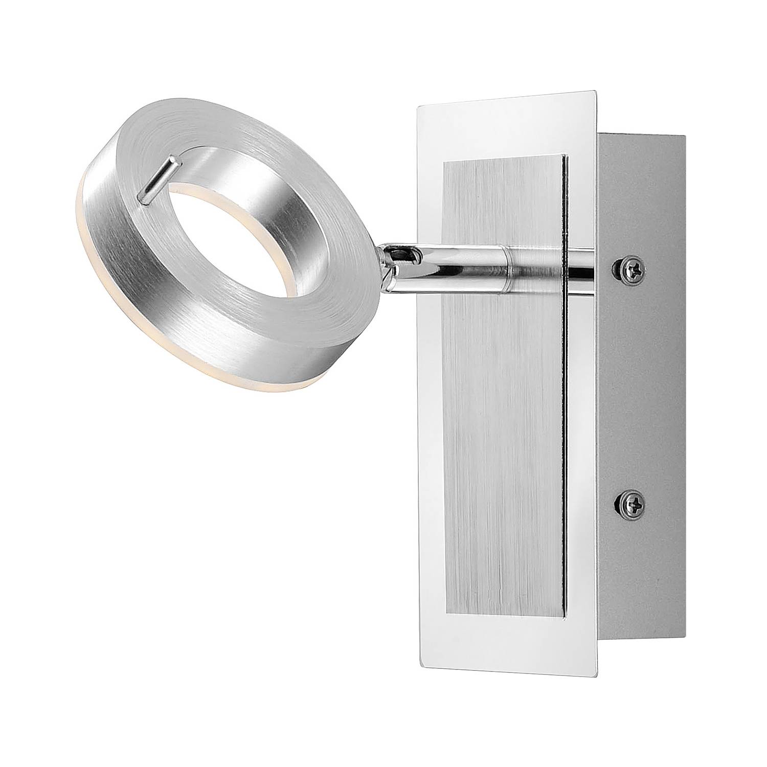 LED-Wandleuchte Sileda Silber