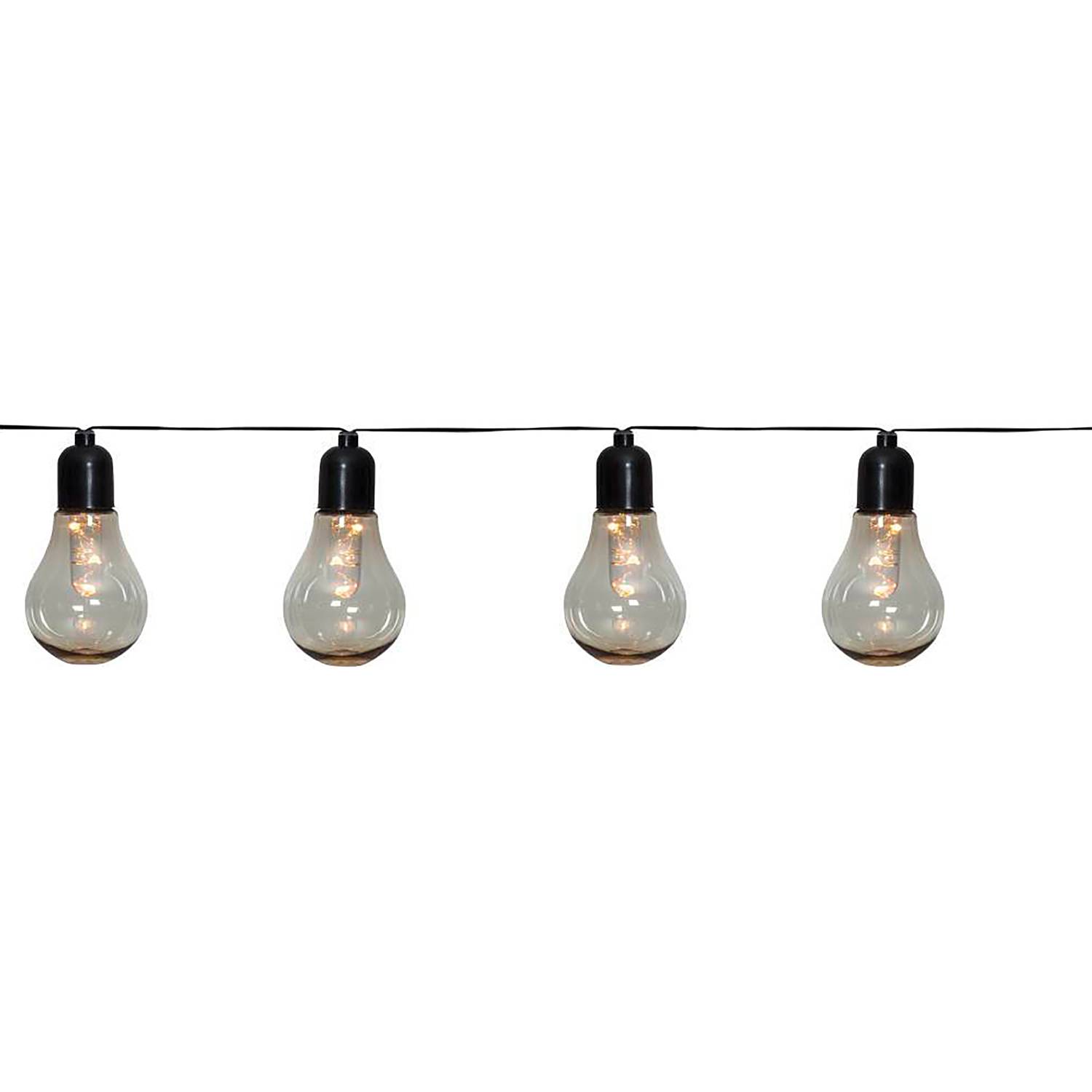 Lichterkette Libisa Typ B 10-Flammig Schwarz