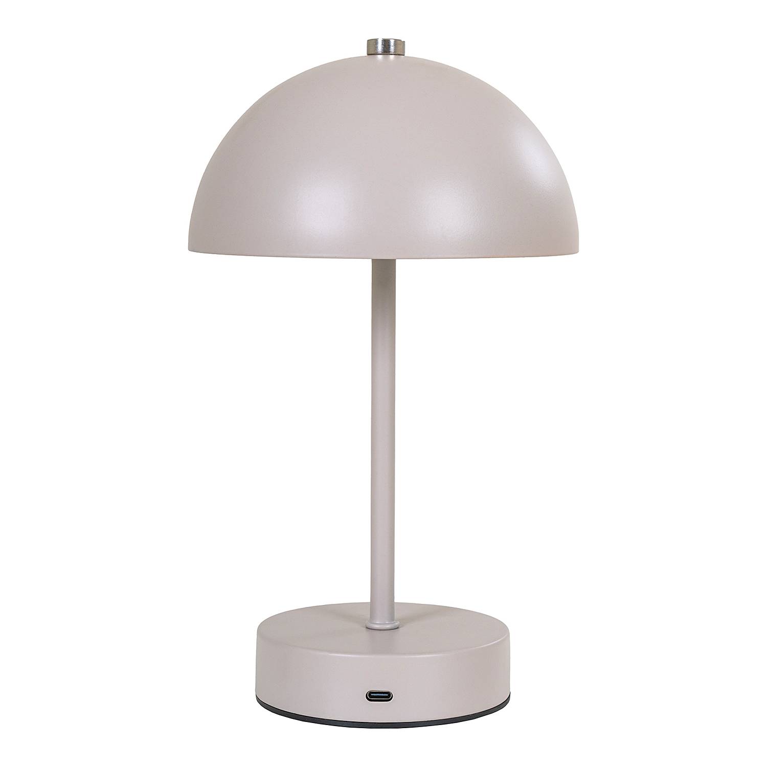 Table lamp Maliwarra steel 1-flame sand