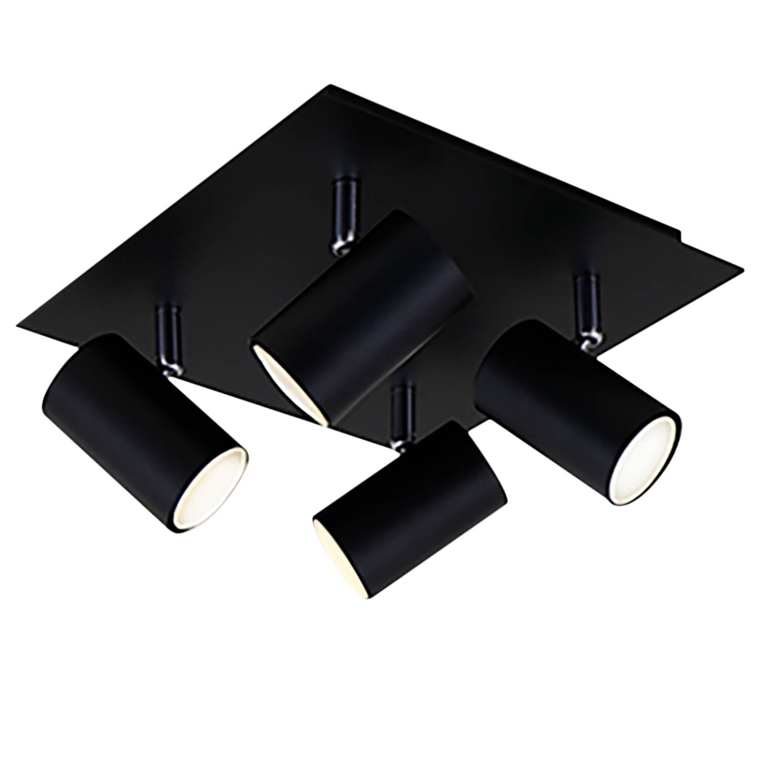 Run Deckenleuchte 4-flammig Eisen