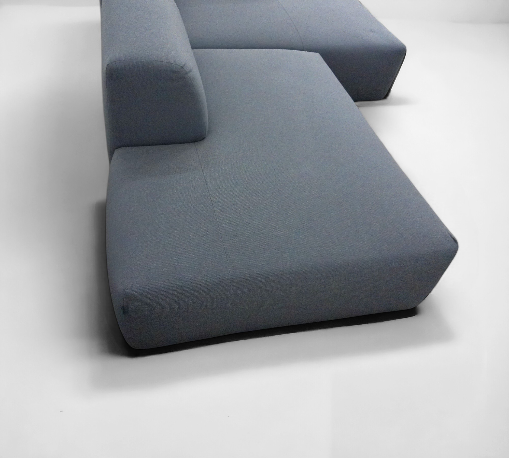 Pyllow Ecksofa Récamiere Rechts Blau