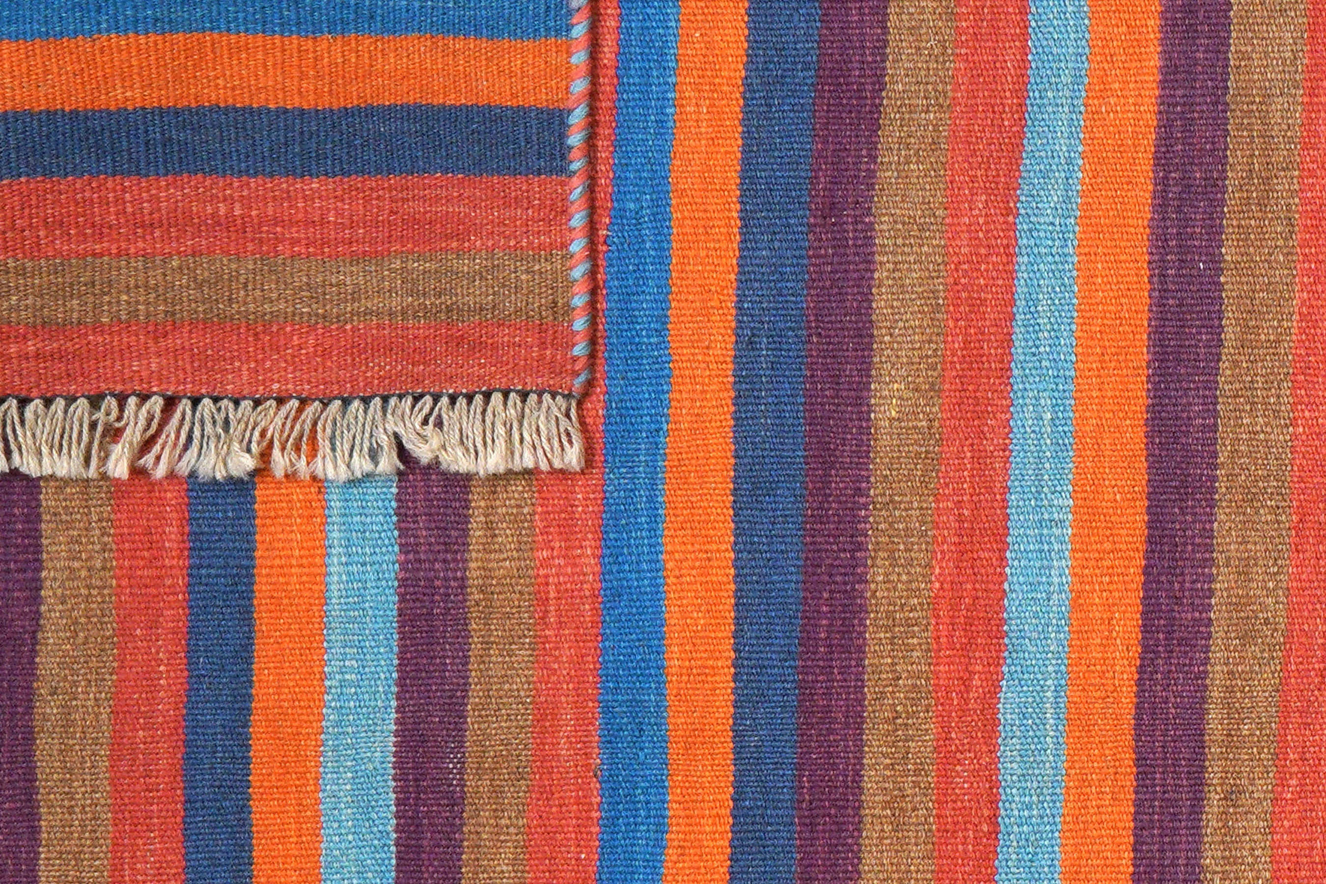 Kelim Gashgai Carpet Wool Multicolored