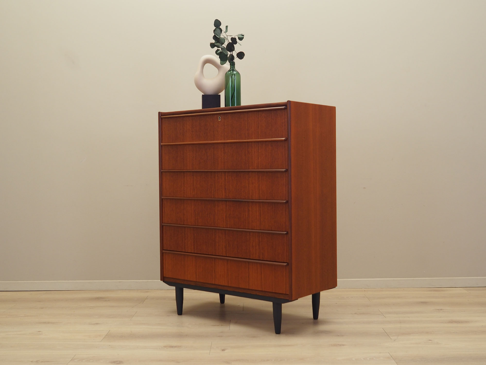 Chest of drawers Teak wood 1970s