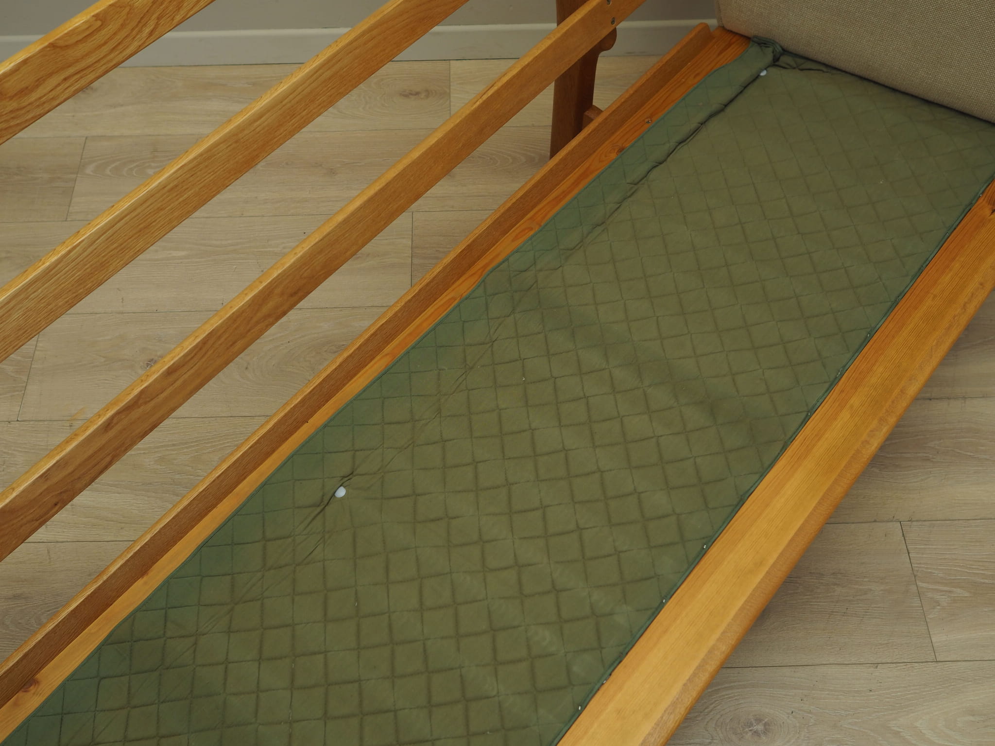 Sofa Textil Beige 1960er Jahre