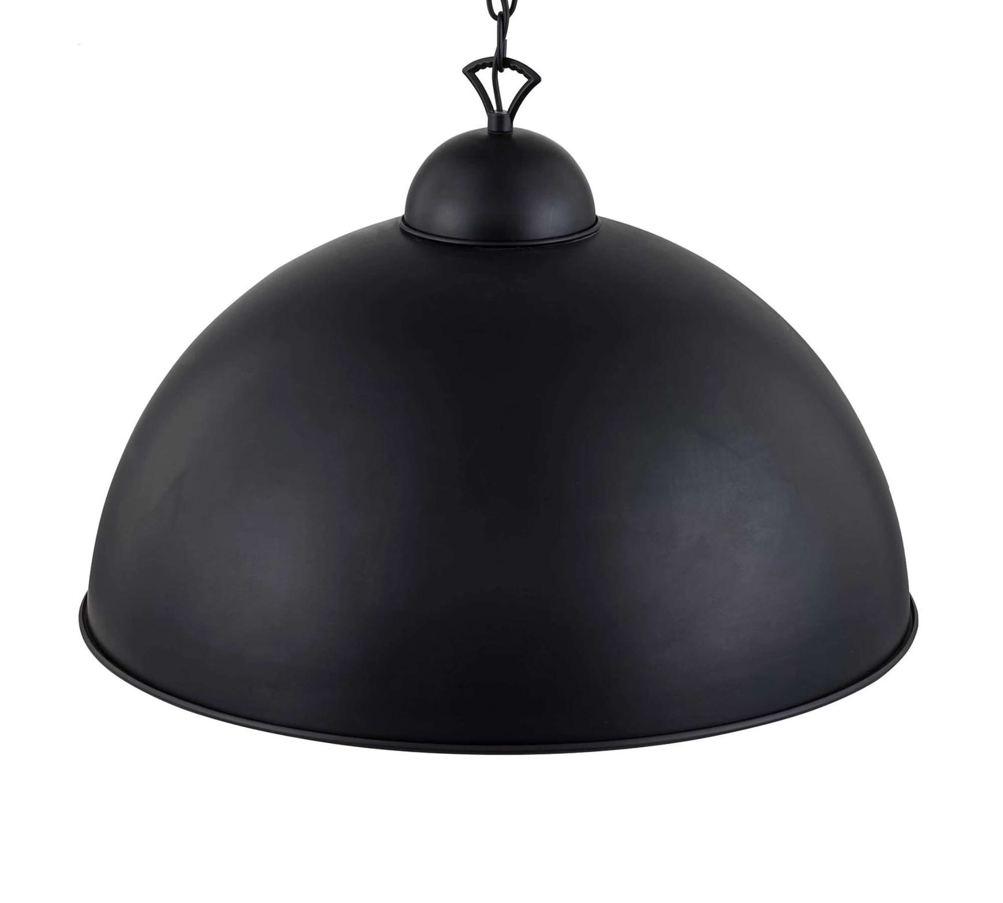 Pendant lamp 1-light metal black
