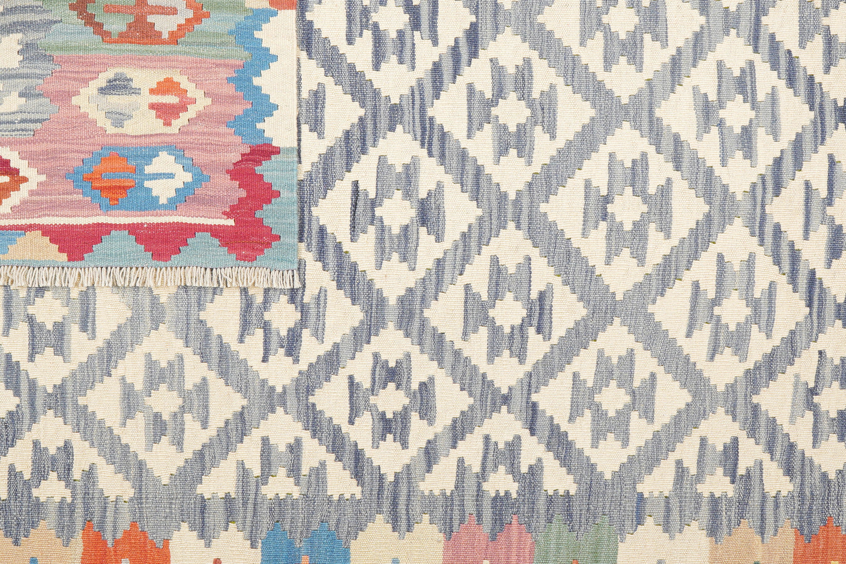 Kelim Gashgai Wool Multicolored