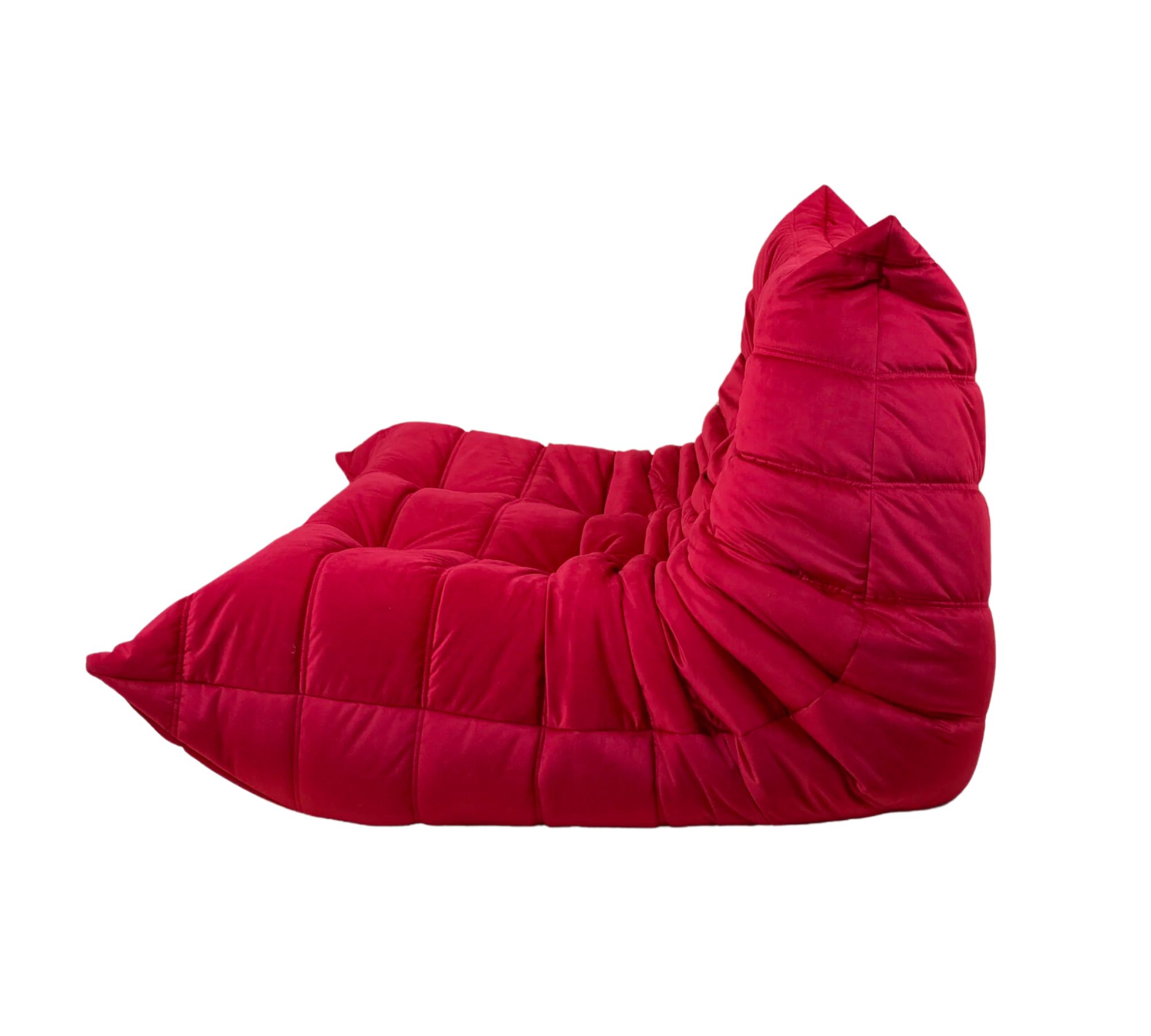 Togo Sofa 2-Sitzer Ligne Roset Rot