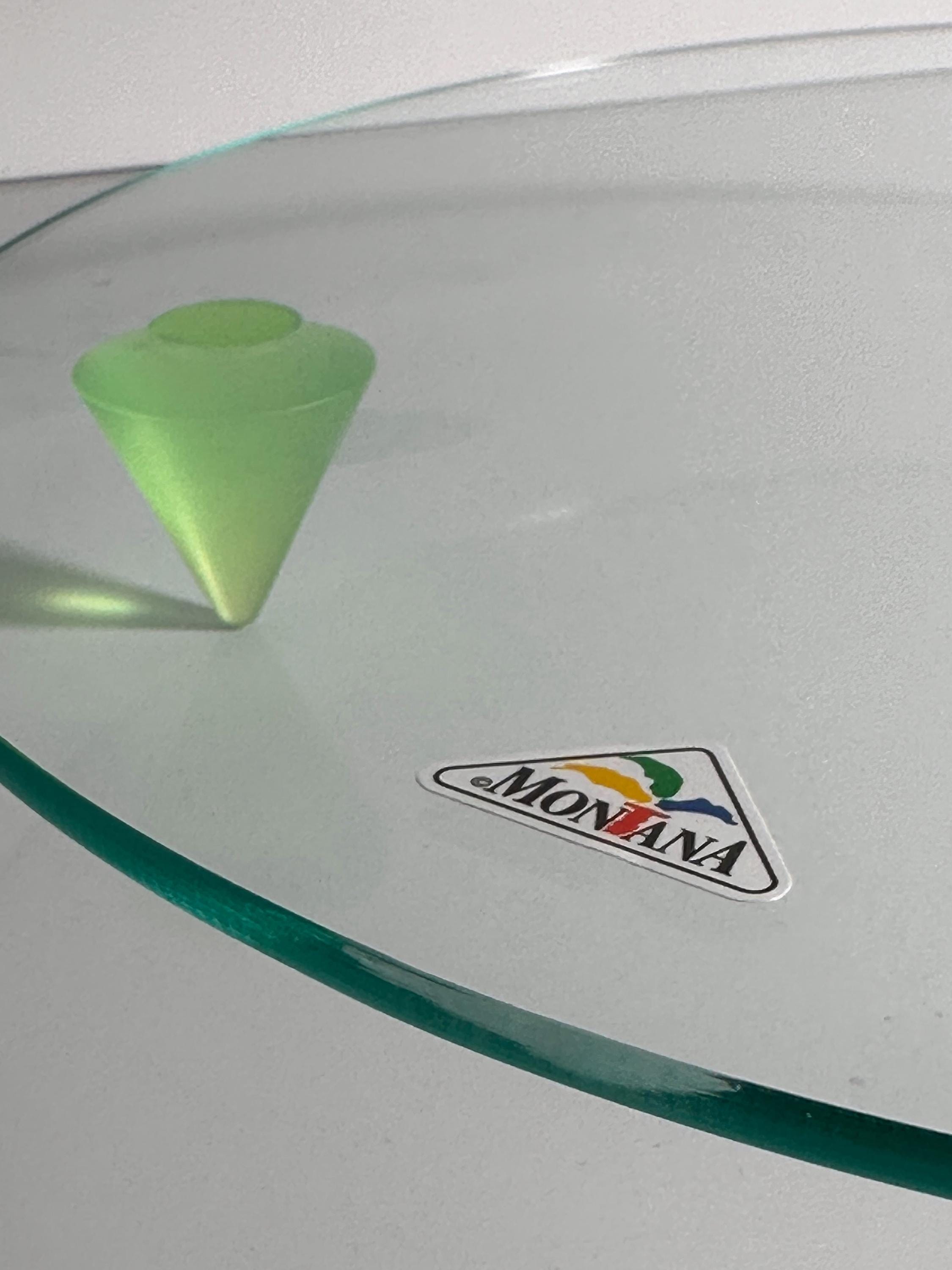 Vintage Postmodern Bowl Glass 1980s