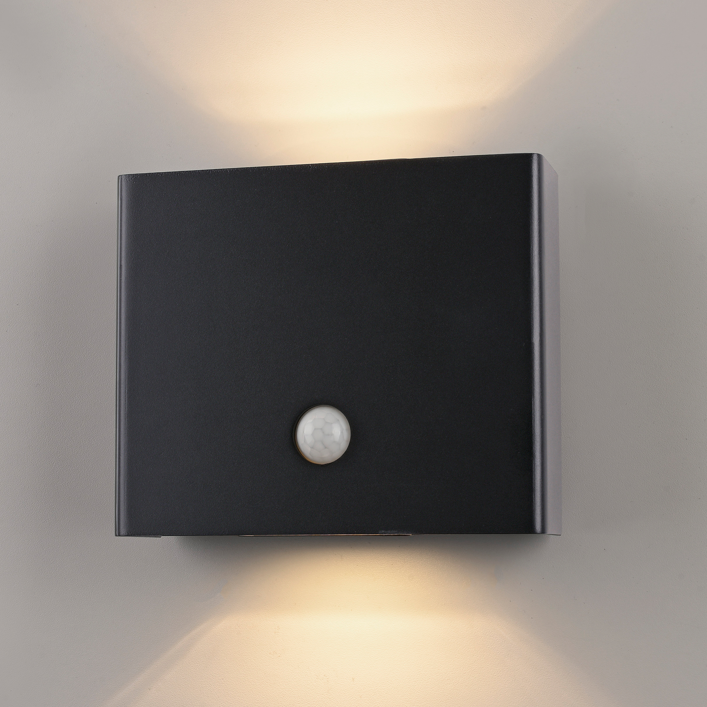 Amin LED-Wandleuchte Aluminium 2-flammig