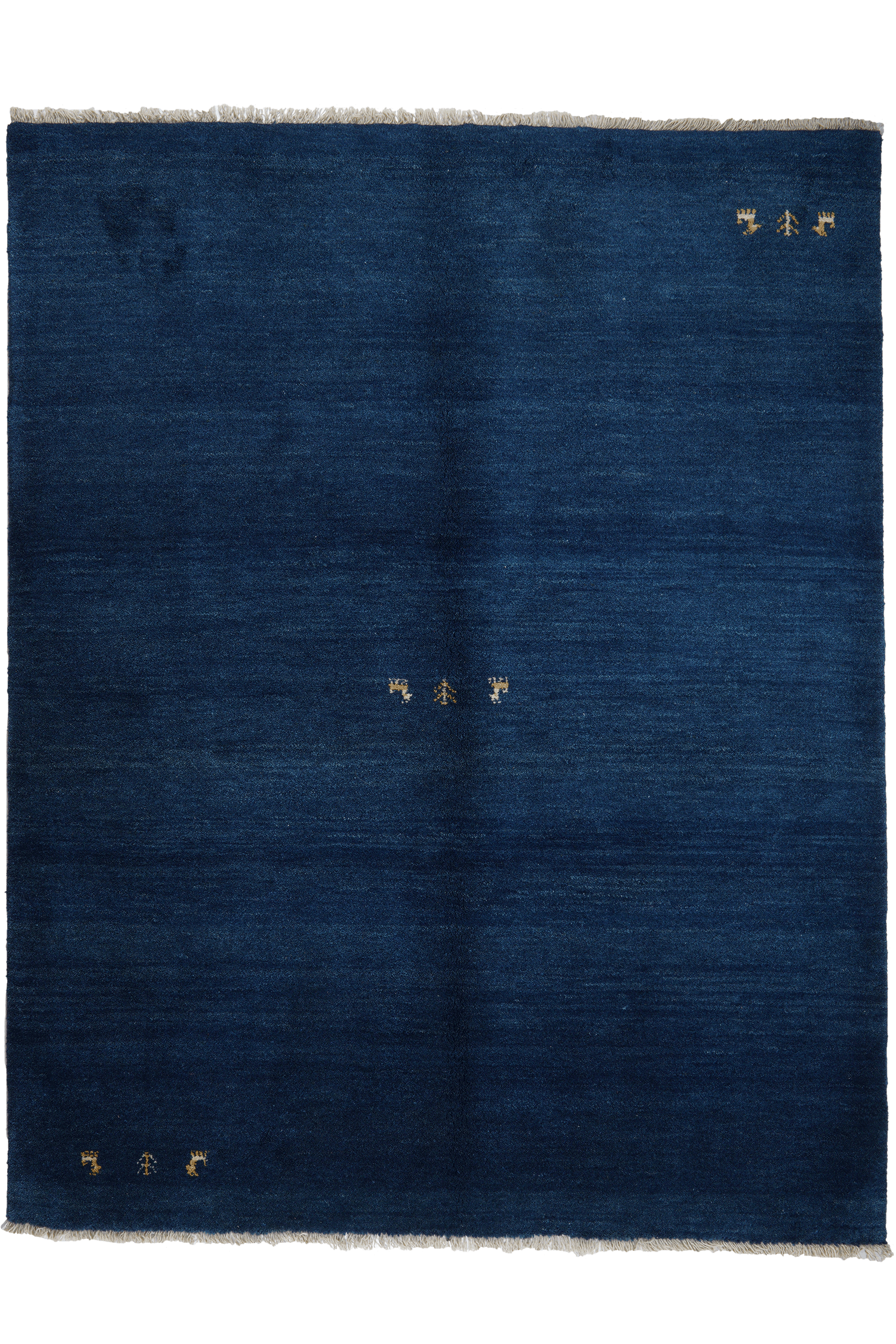 Gabbeh Carpet Wool Blue