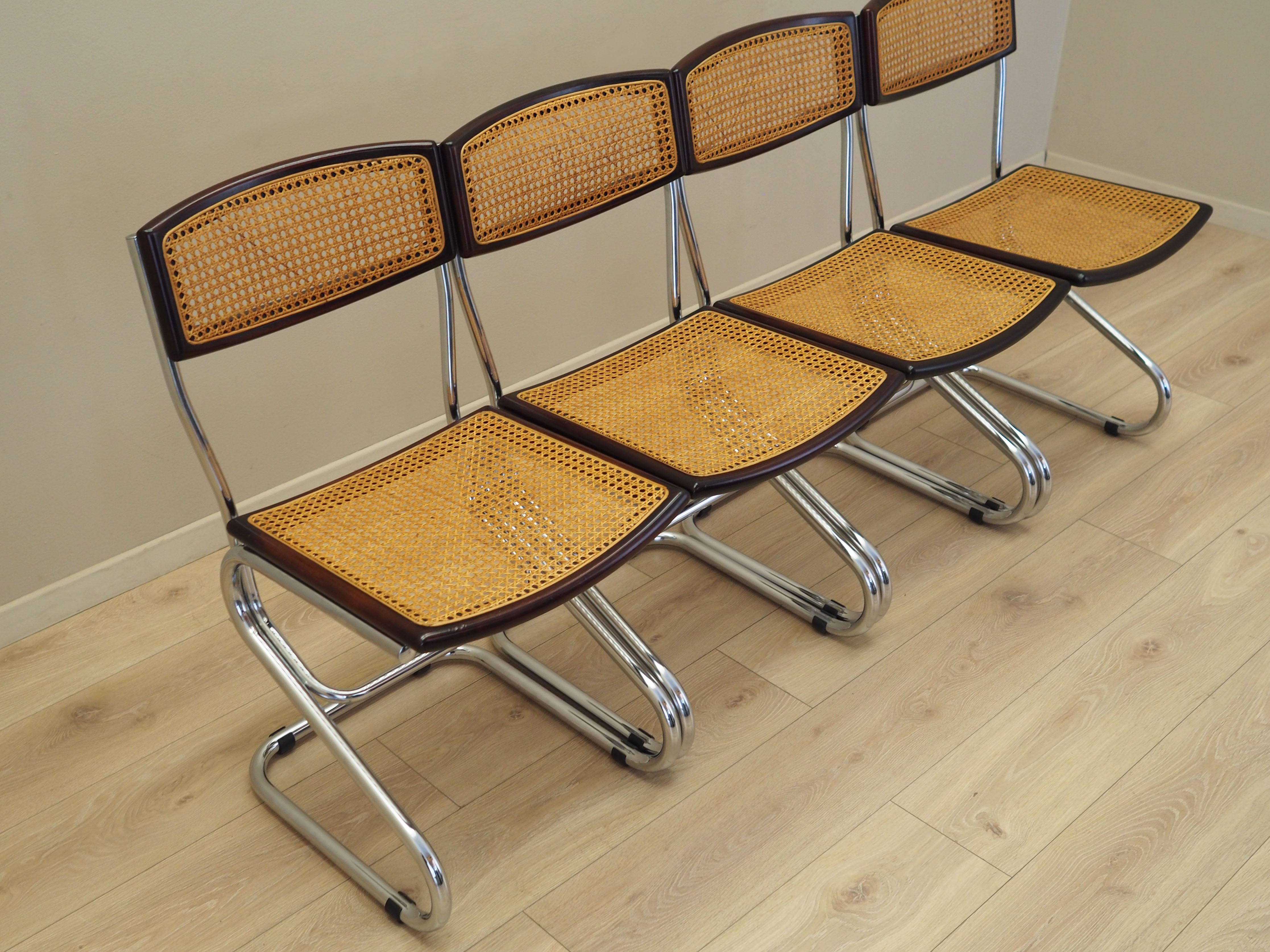 4x Esszimmerstuhl 1960er Jahre