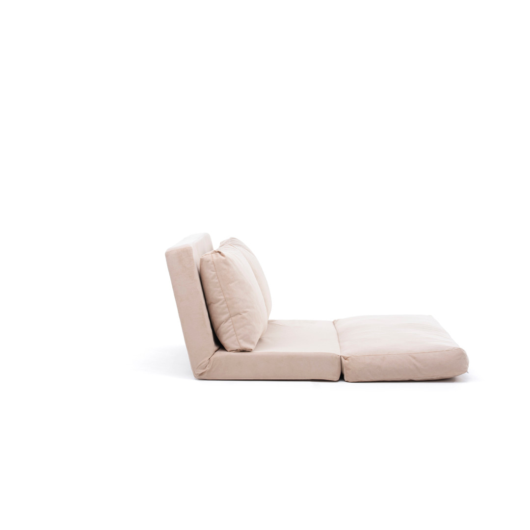 Taida Schlafsofa 2-Sitzer Creme