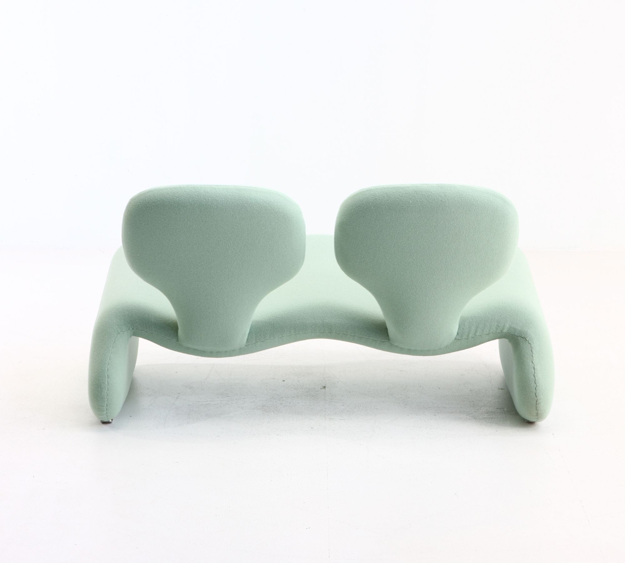 Djinn 2-seater bench by Olivier Mourgue for Airborne, 1969