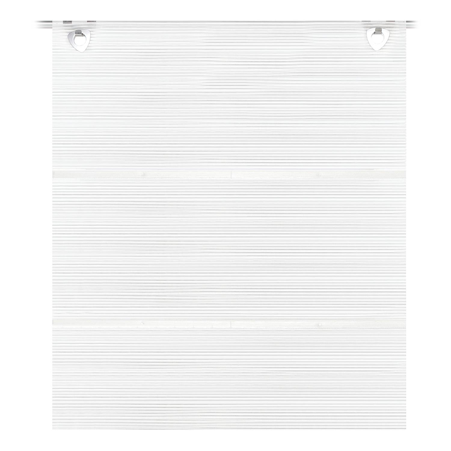 Magnetrollo Jörg Webstoff Wollweiß 70 x 210 cm