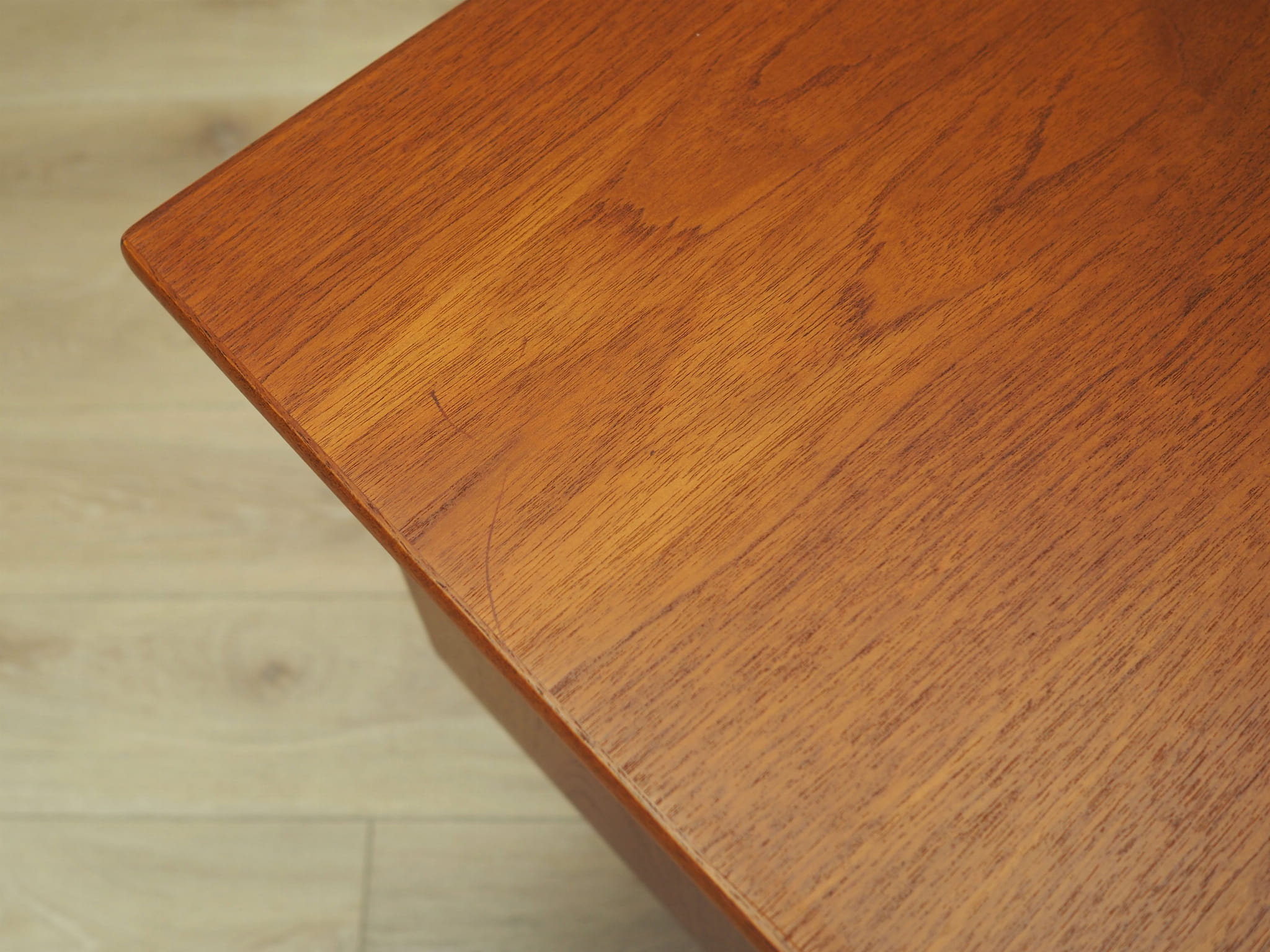 Vintage Teakwood Desk Brown 1970s