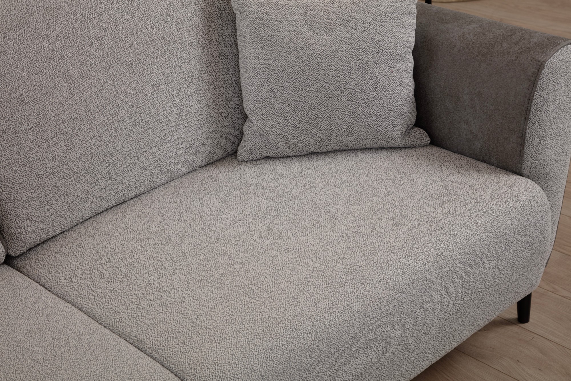 Aren 3-Sitzer Schlafsofa Grau