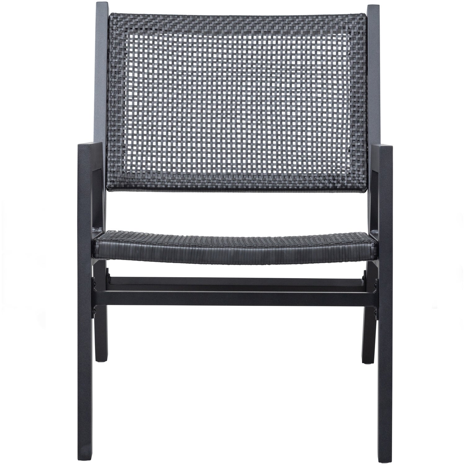 Pem Sessel Aluminium Schwarz