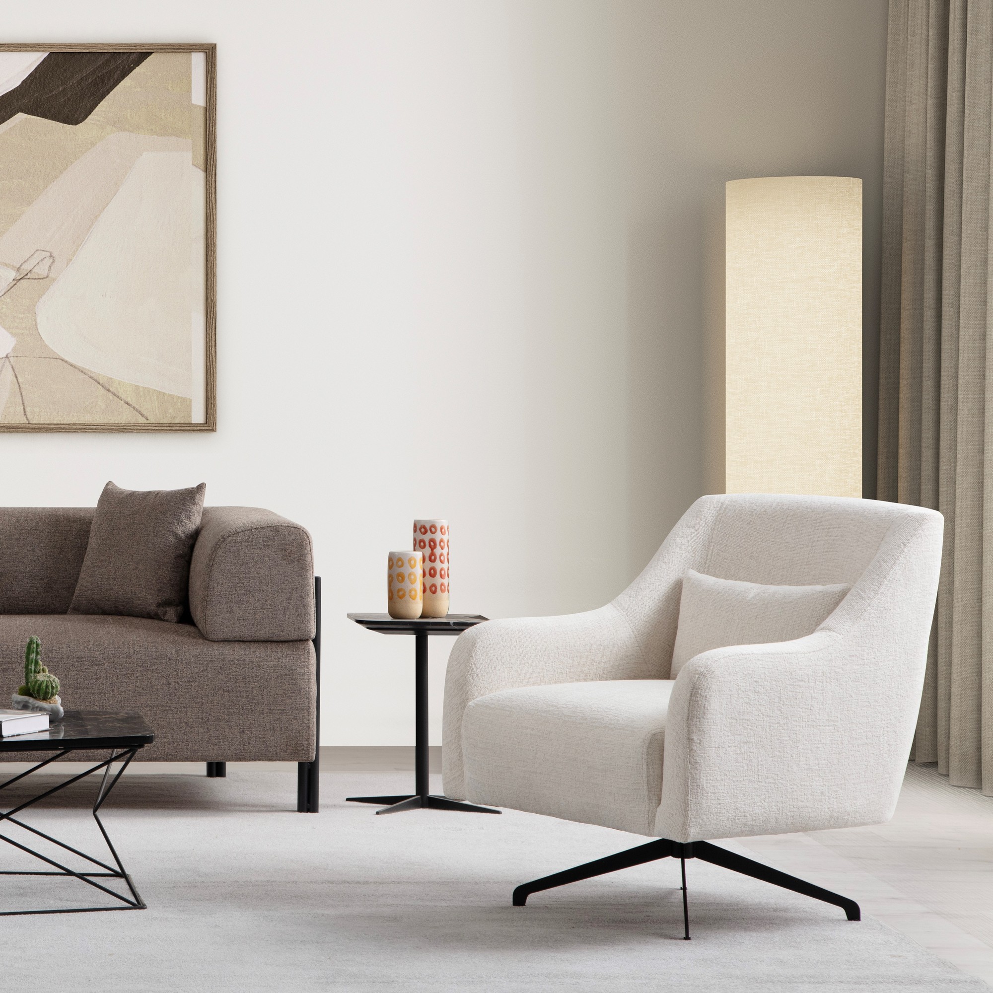 Gio Bergere Armchair White