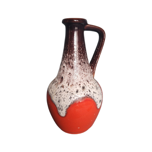 Vintage 67/30 Vase Keramik Rot