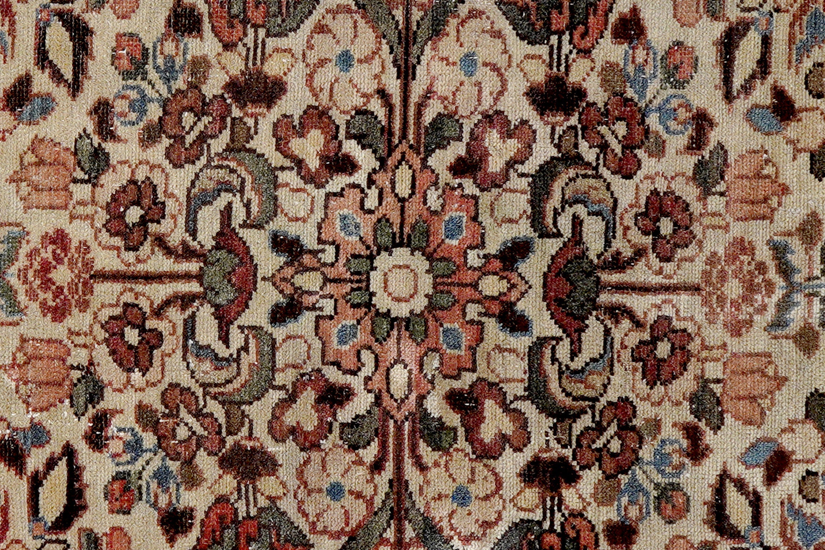 Heritage Teppich Wolle Braun