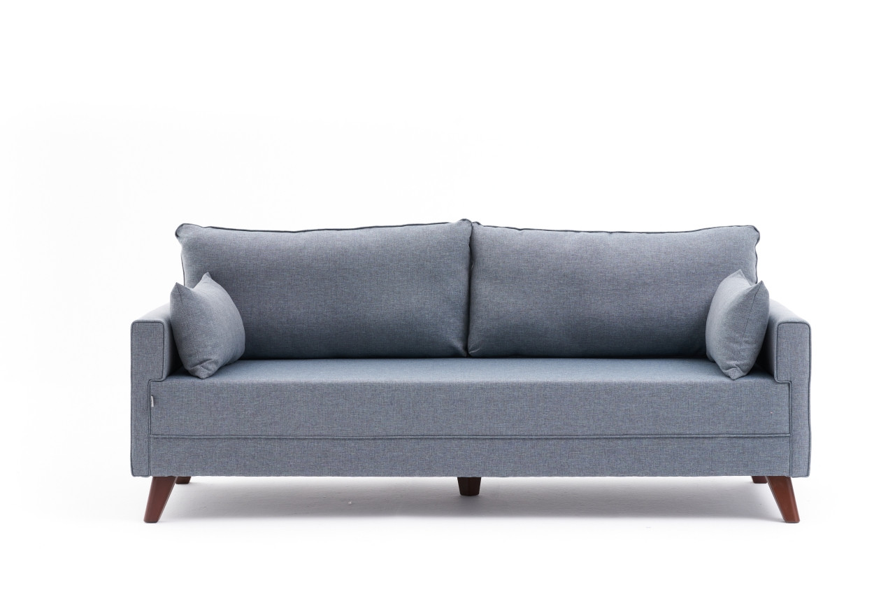 Bella Sofa 3-Sitzer Blau