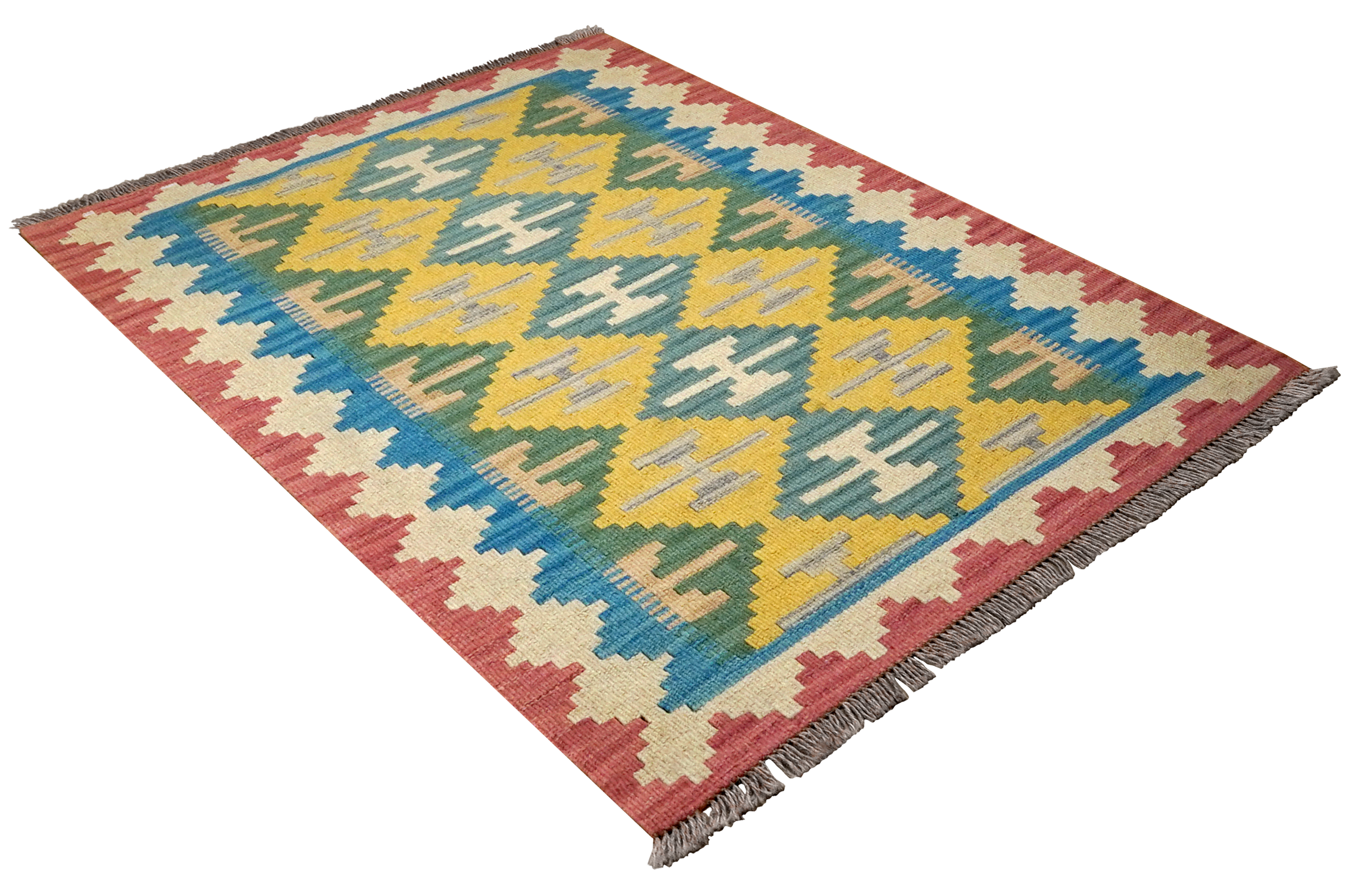 Kilim Gashgai Tappeto Lana Multicolore
