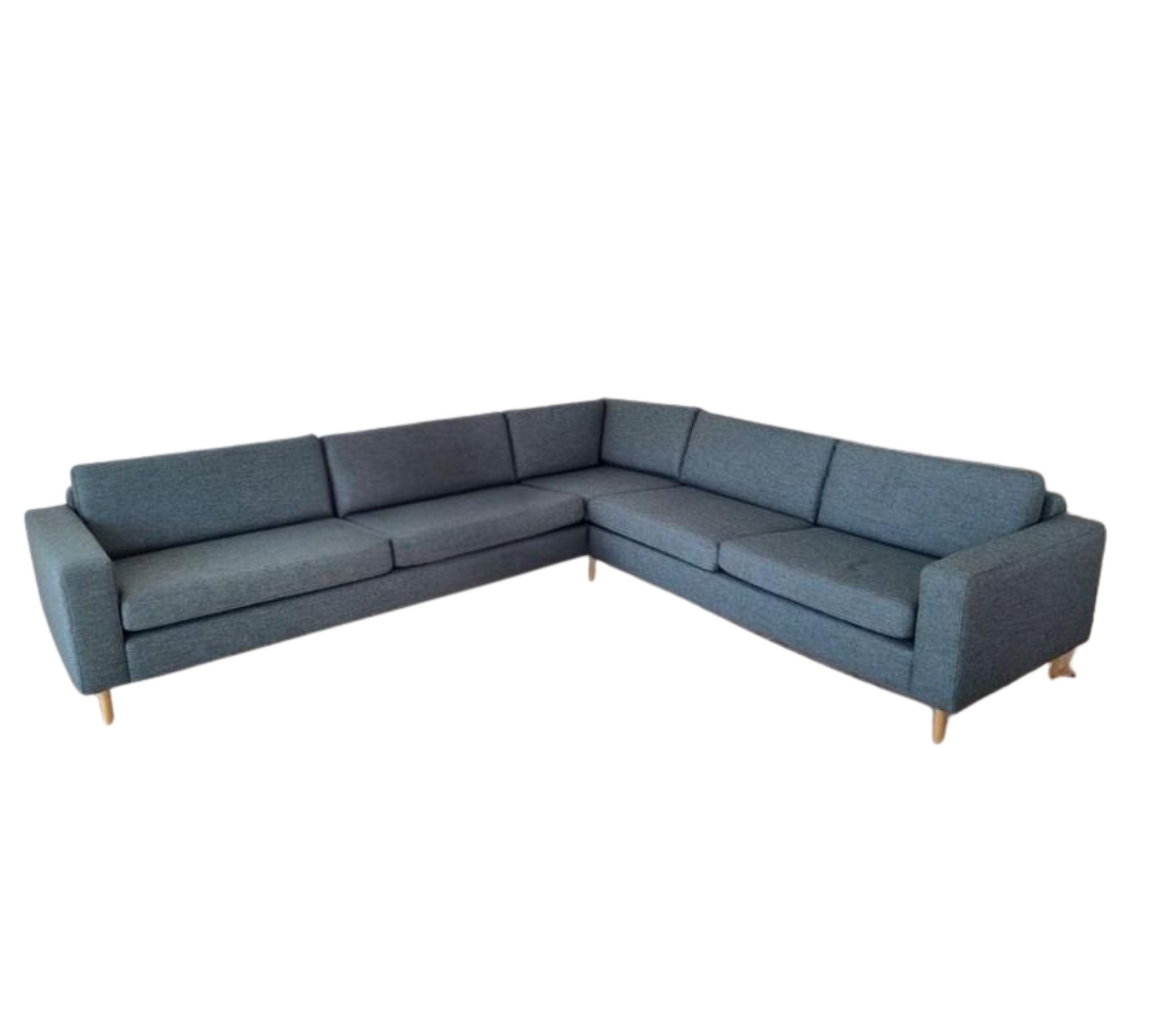 Scandinavia Ecksofa Blaugrün