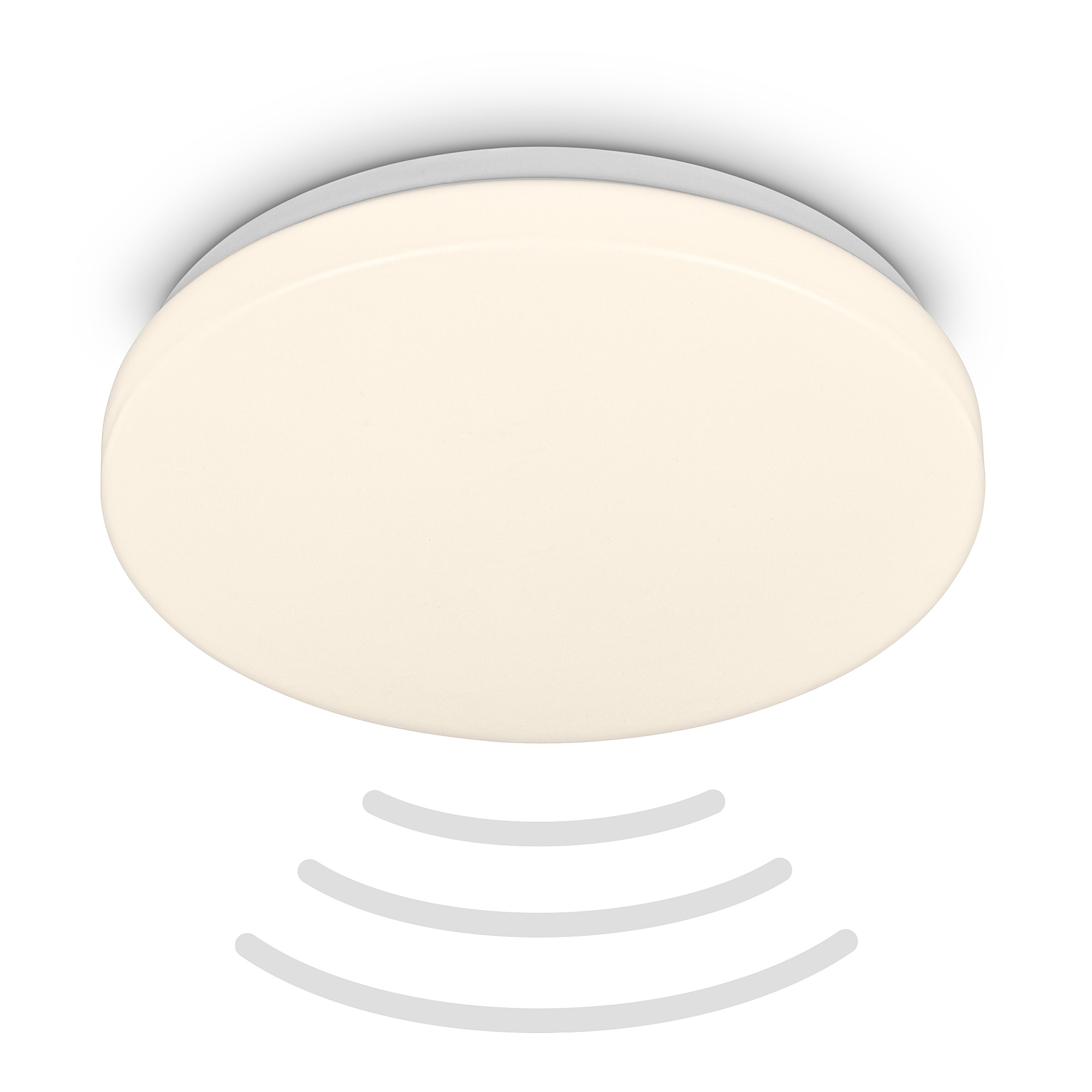 LED Deckenleuchte Walk Weiß Ø 27cm