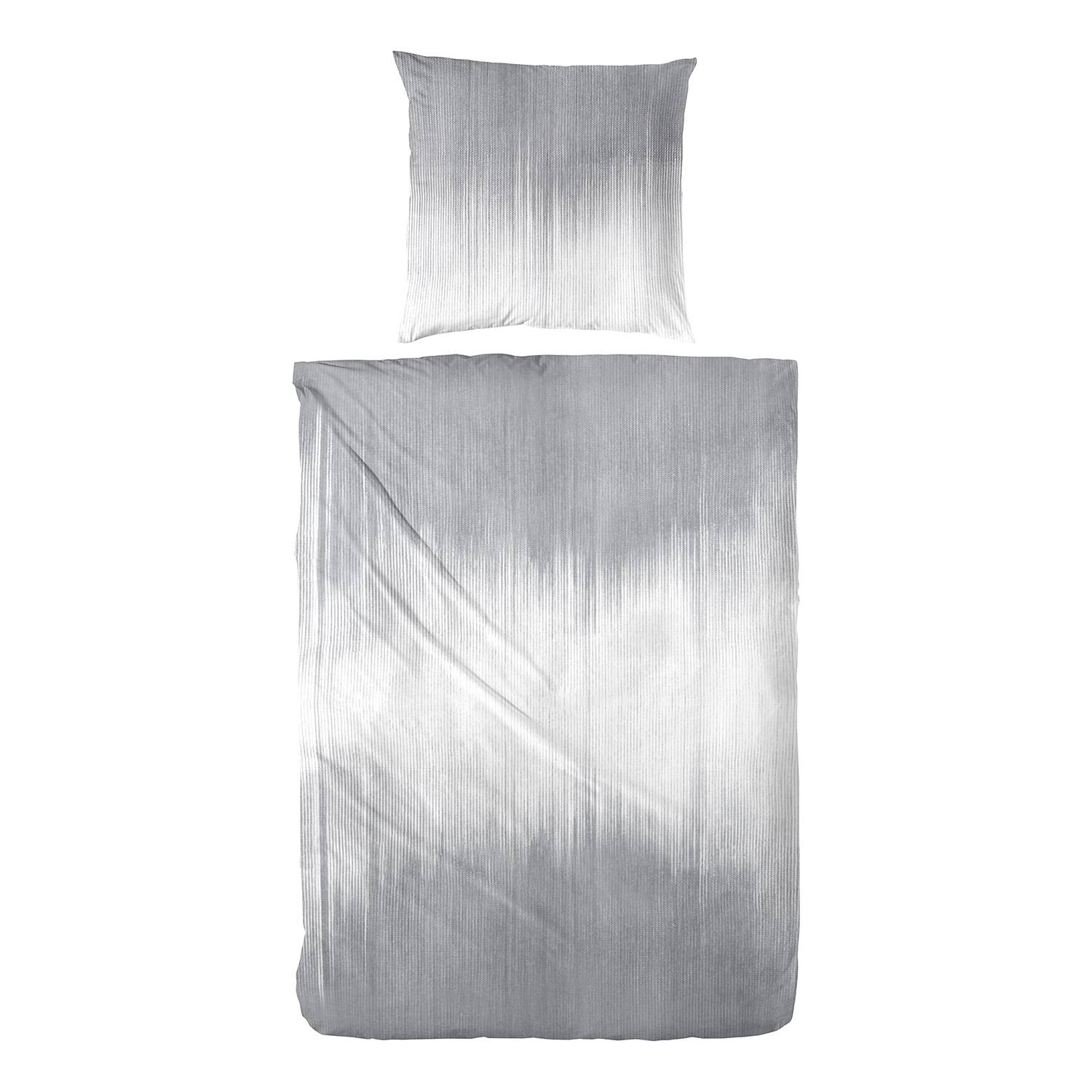 Mako Bettwäsche Set Ebbe&amp;Flut 135 x 200 + Kissen 80 x 80