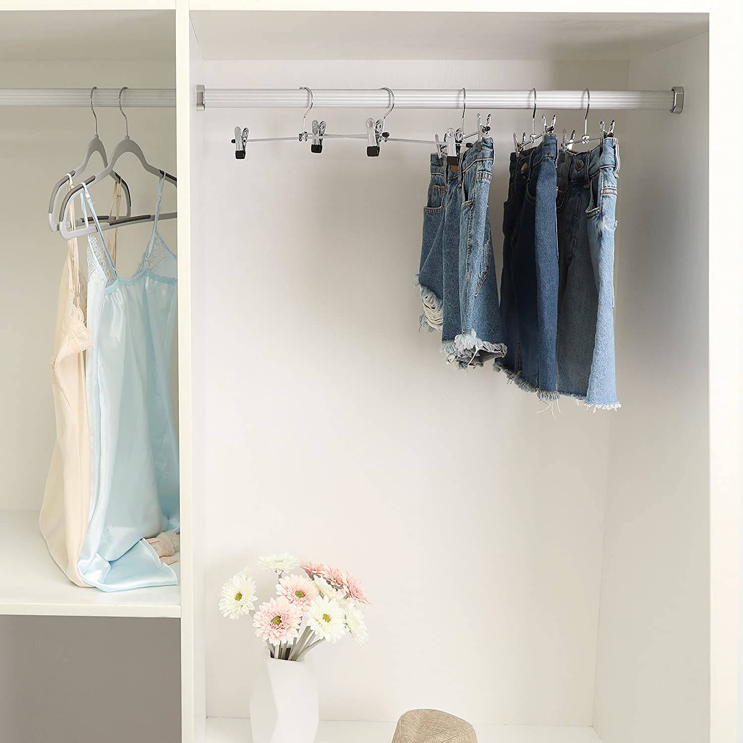 Barlieu Hosenbügel 20er-Set Eisen Silber