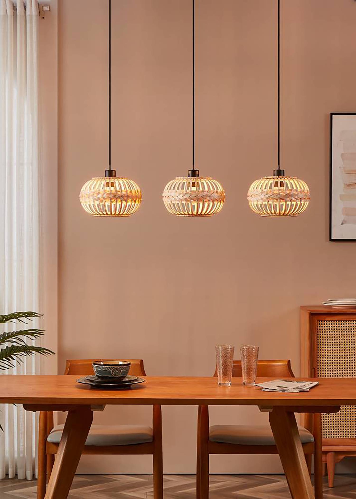 Amsfield Type A Pendant Lamp Steel 3-flame