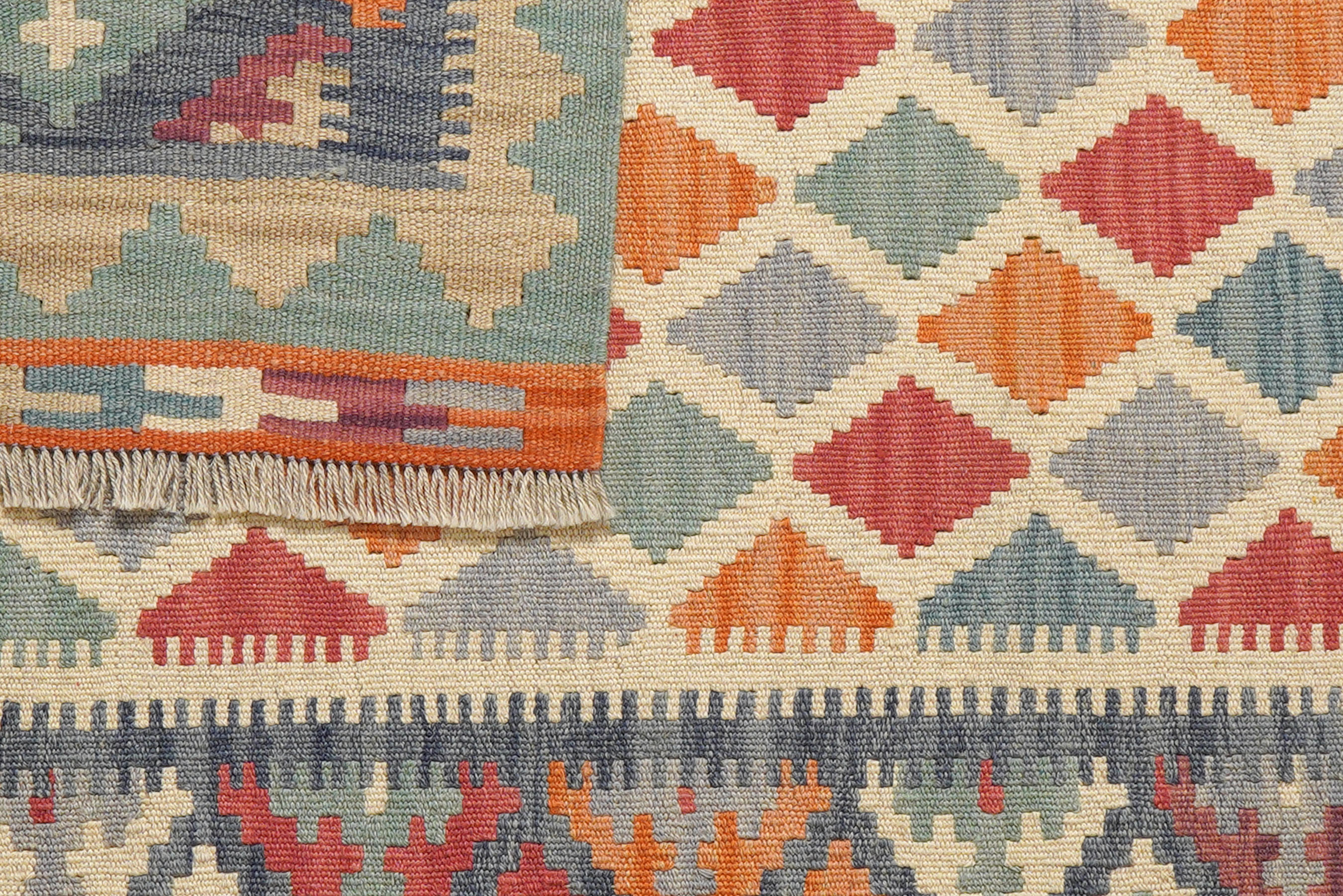 Kelim Gashgai Carpet Wool Multicolor